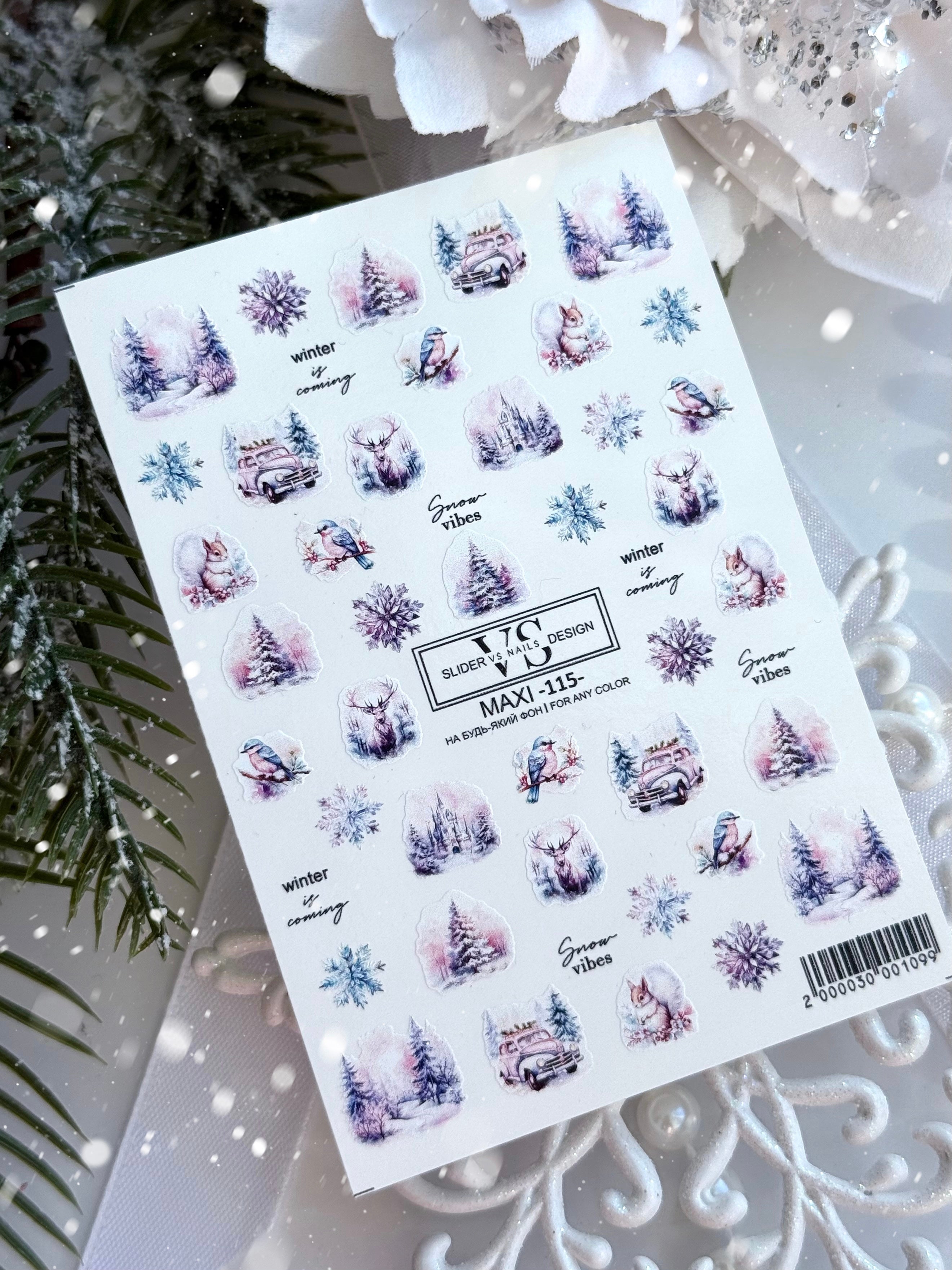 VS NAILS Sliders Maxi Nr.115