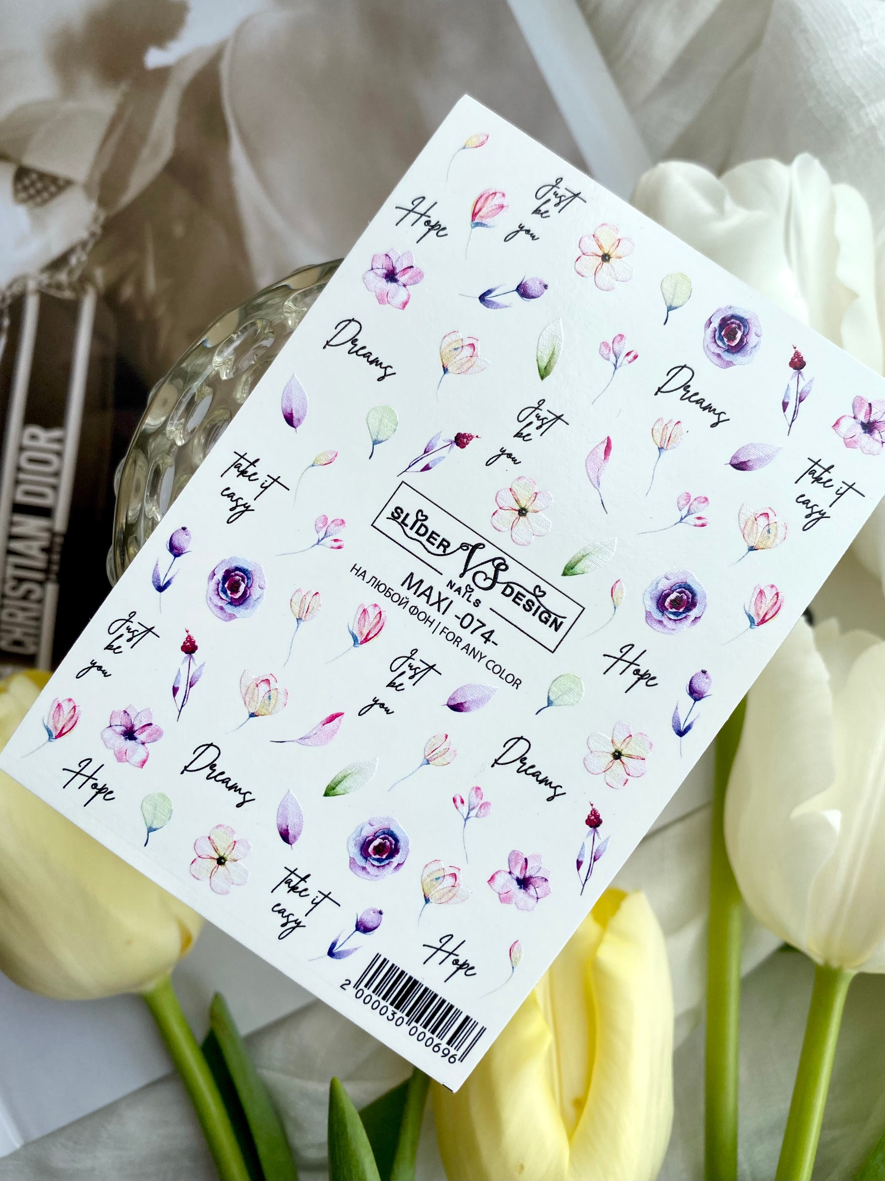 VS NAILS Sliders Maxi Nr.74