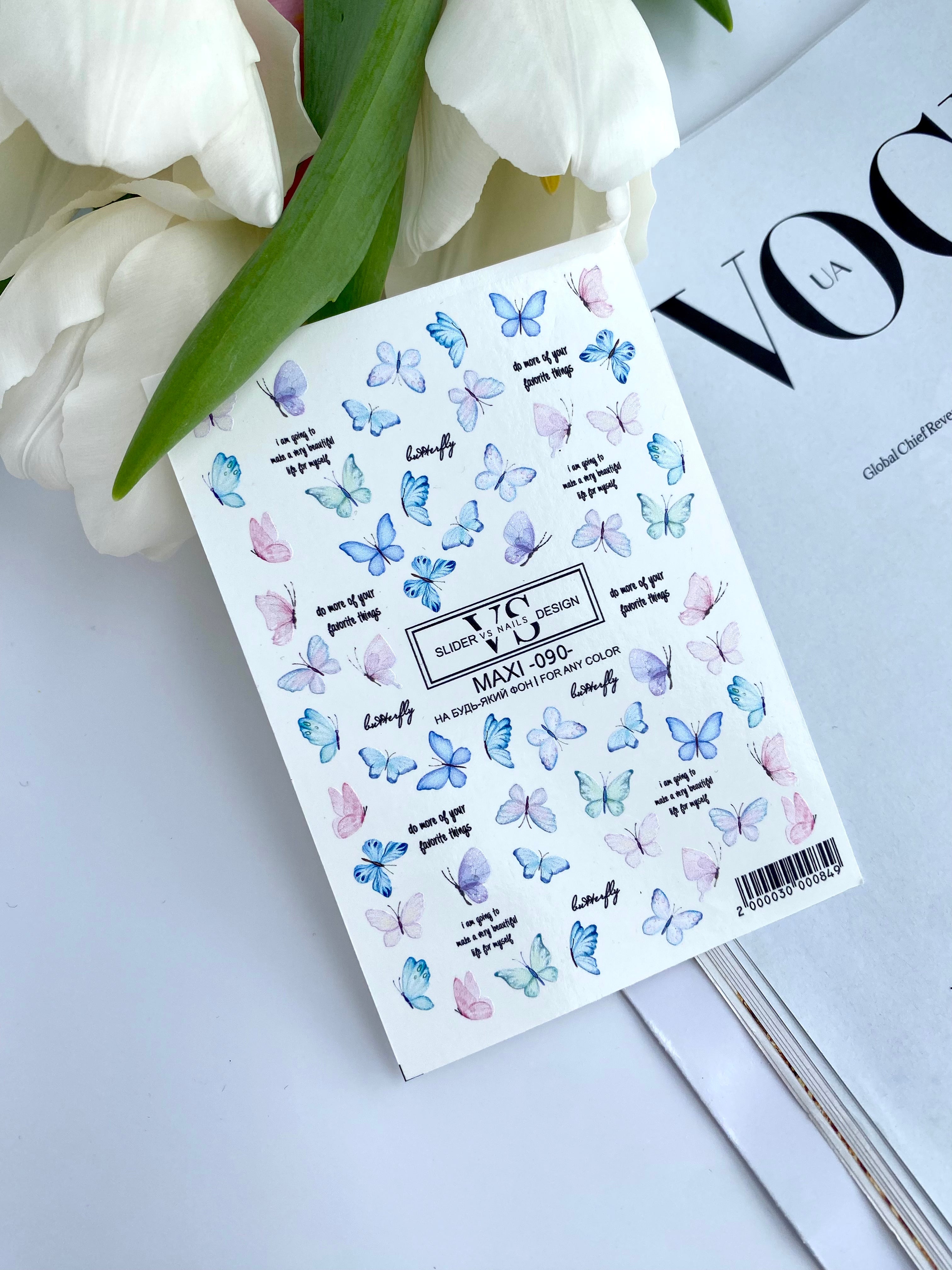 VS NAILS Sliders Maxi Nr.90