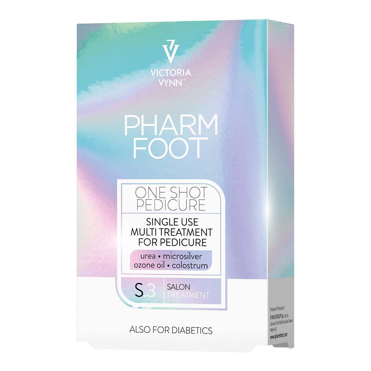 PHARM FOOT Test kit ONE SHOT PEDICURE