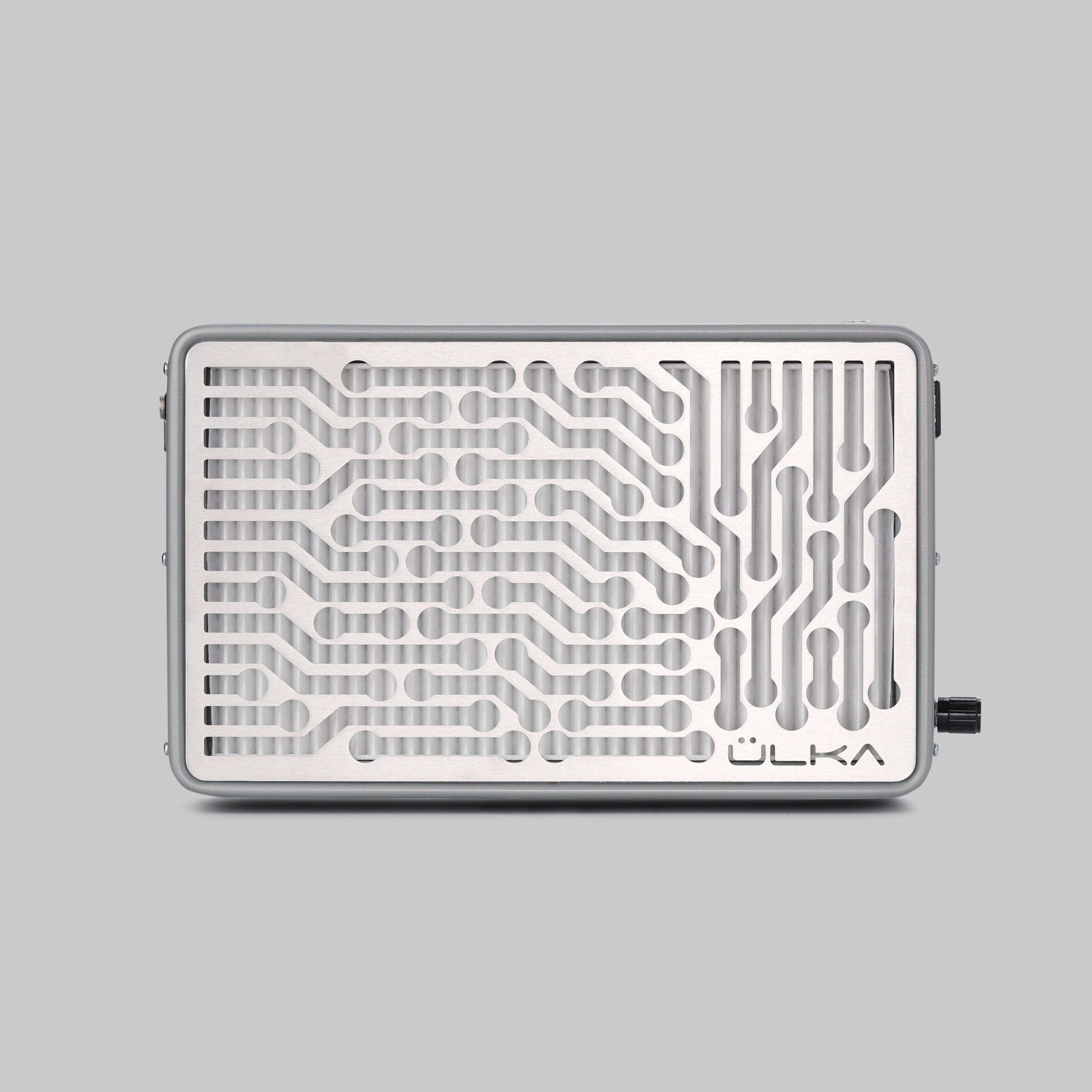 ULKA putekļu savācējs NANO Pelēkā krāsā