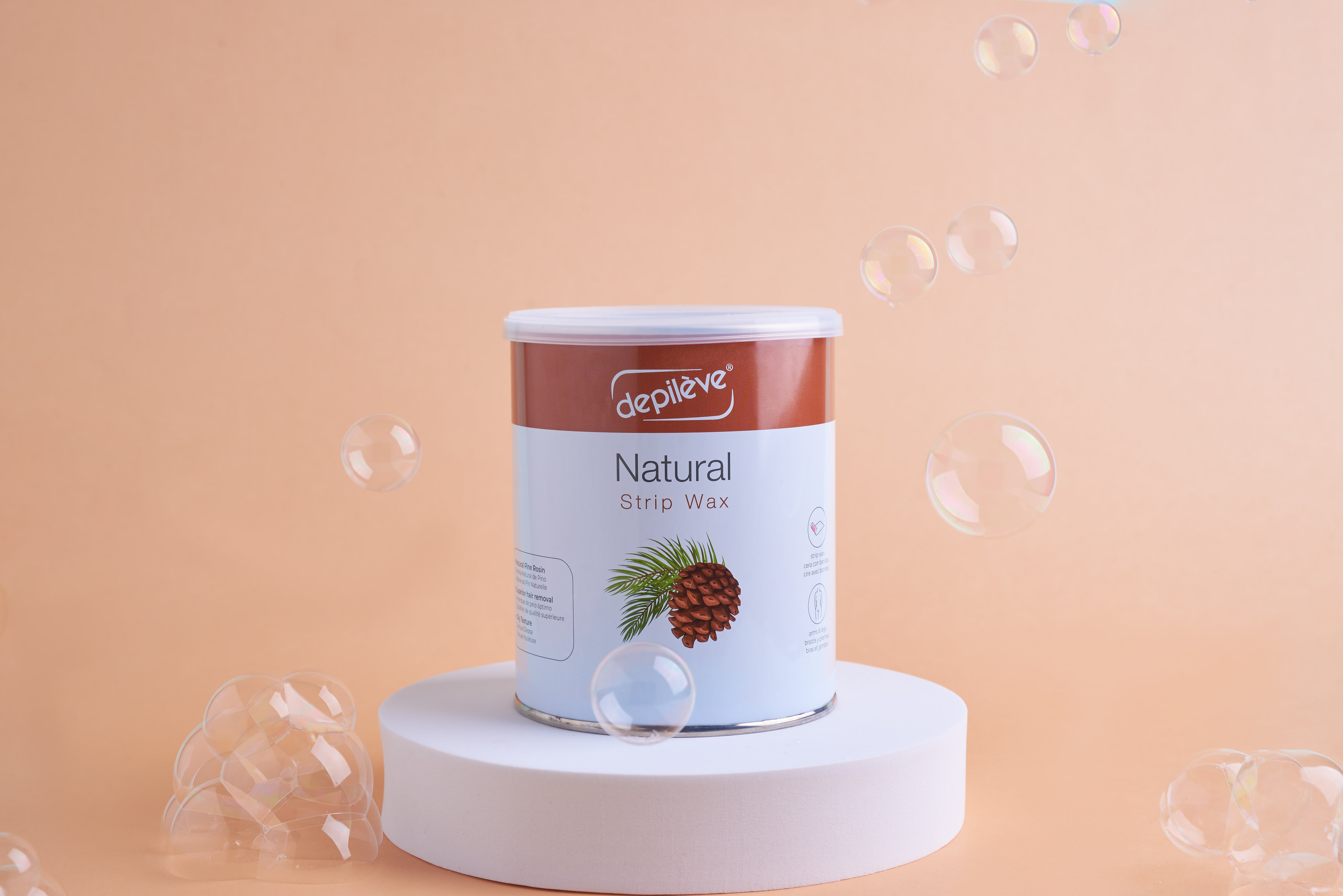 Depileve NATURAL Strip wax in a can 800 ml
