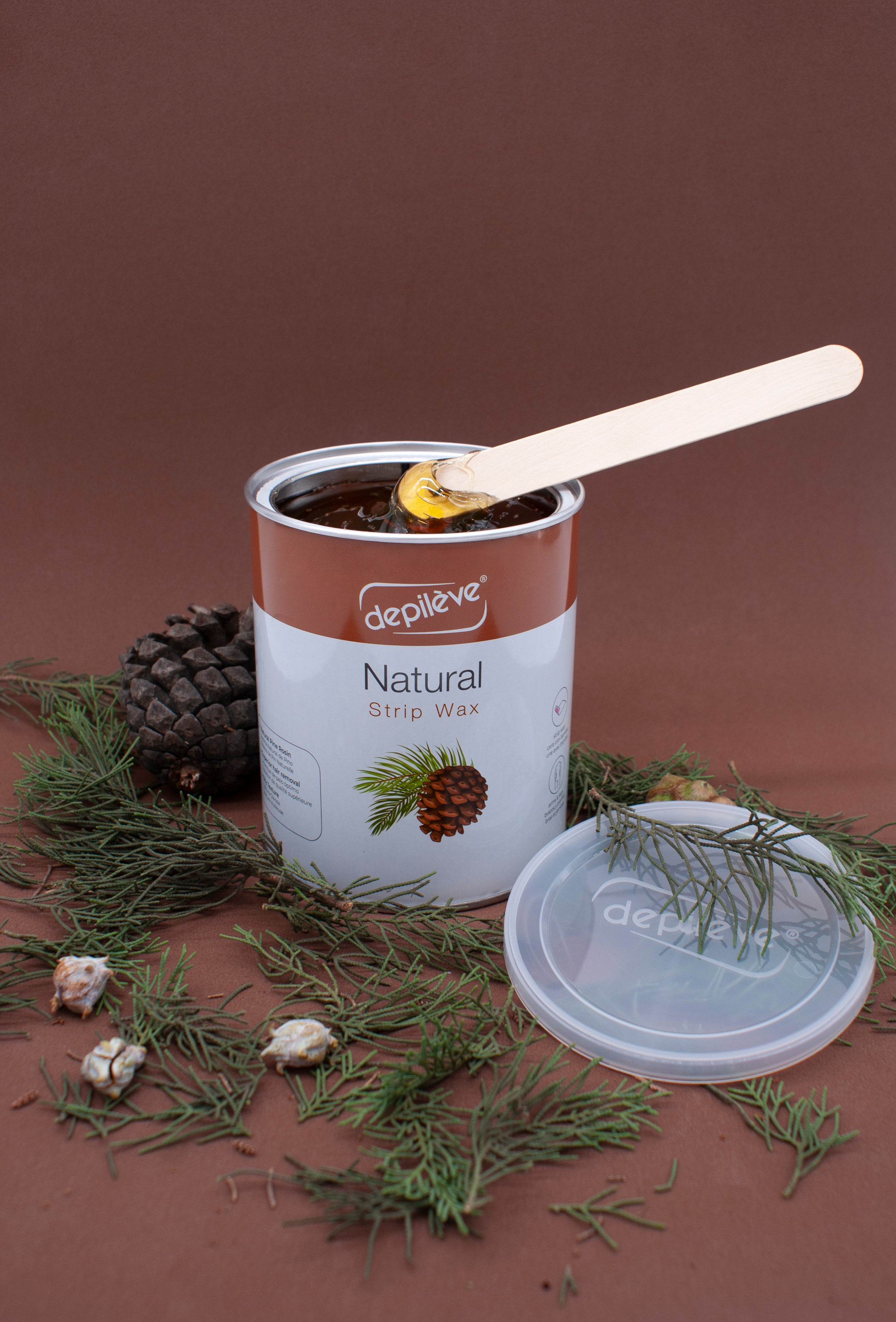 Depileve NATURAL Strip wax in a can 800 ml