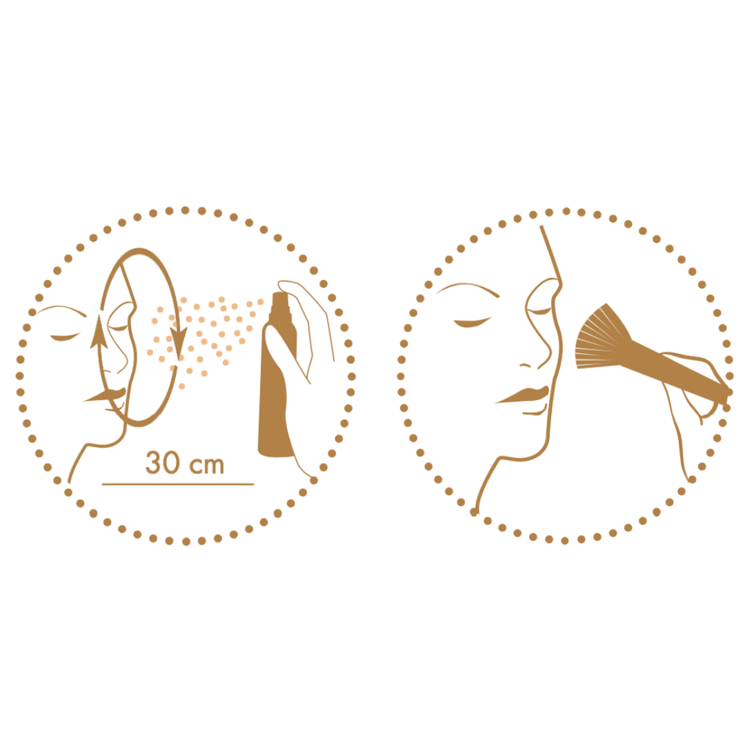 Тональный спрей THAT'SO Face-Up - DARK NUDE, 75 мл