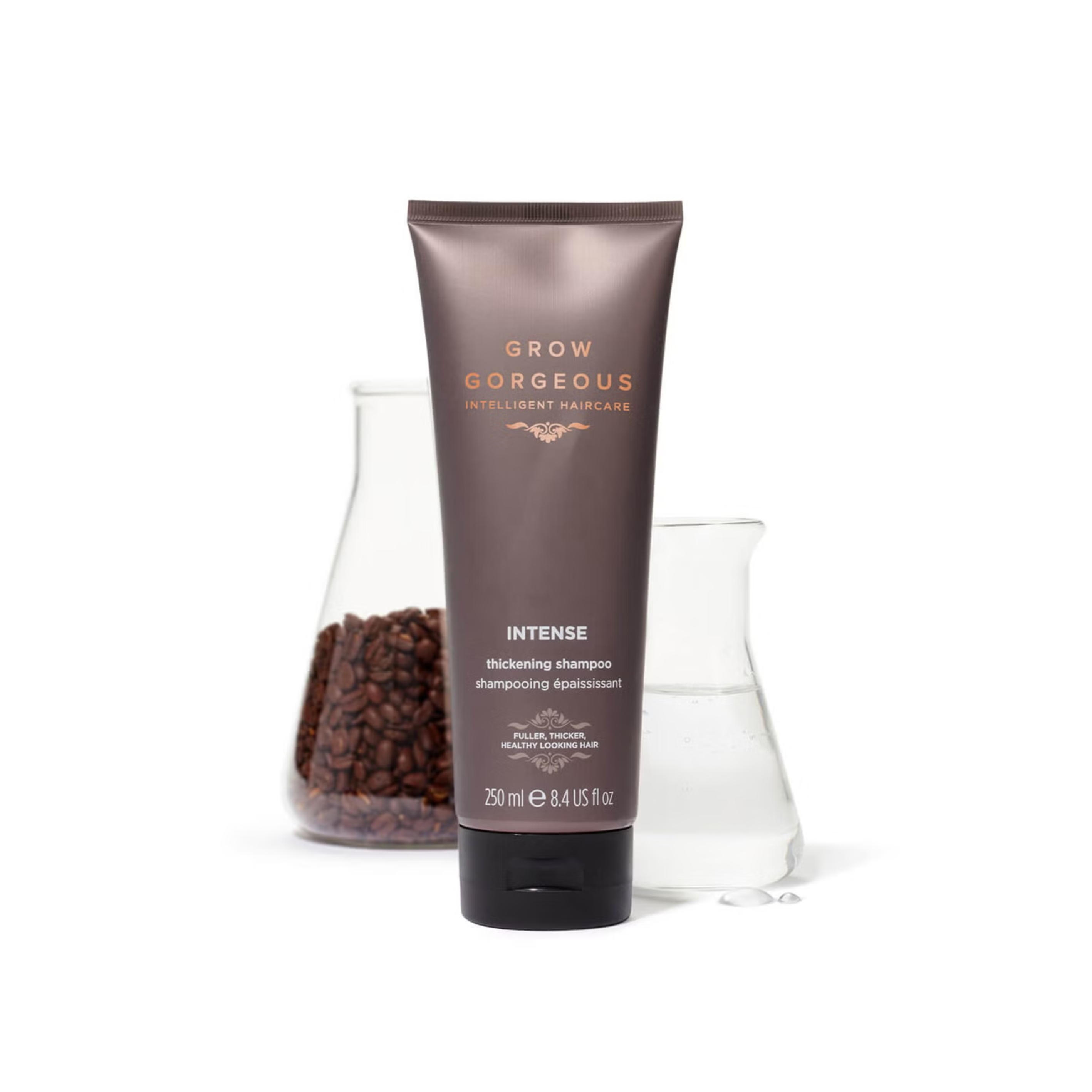 GROW GORGEOUS Intense Thickening Shampoo - Intensīvs šampūns matu biezumam, 250ml