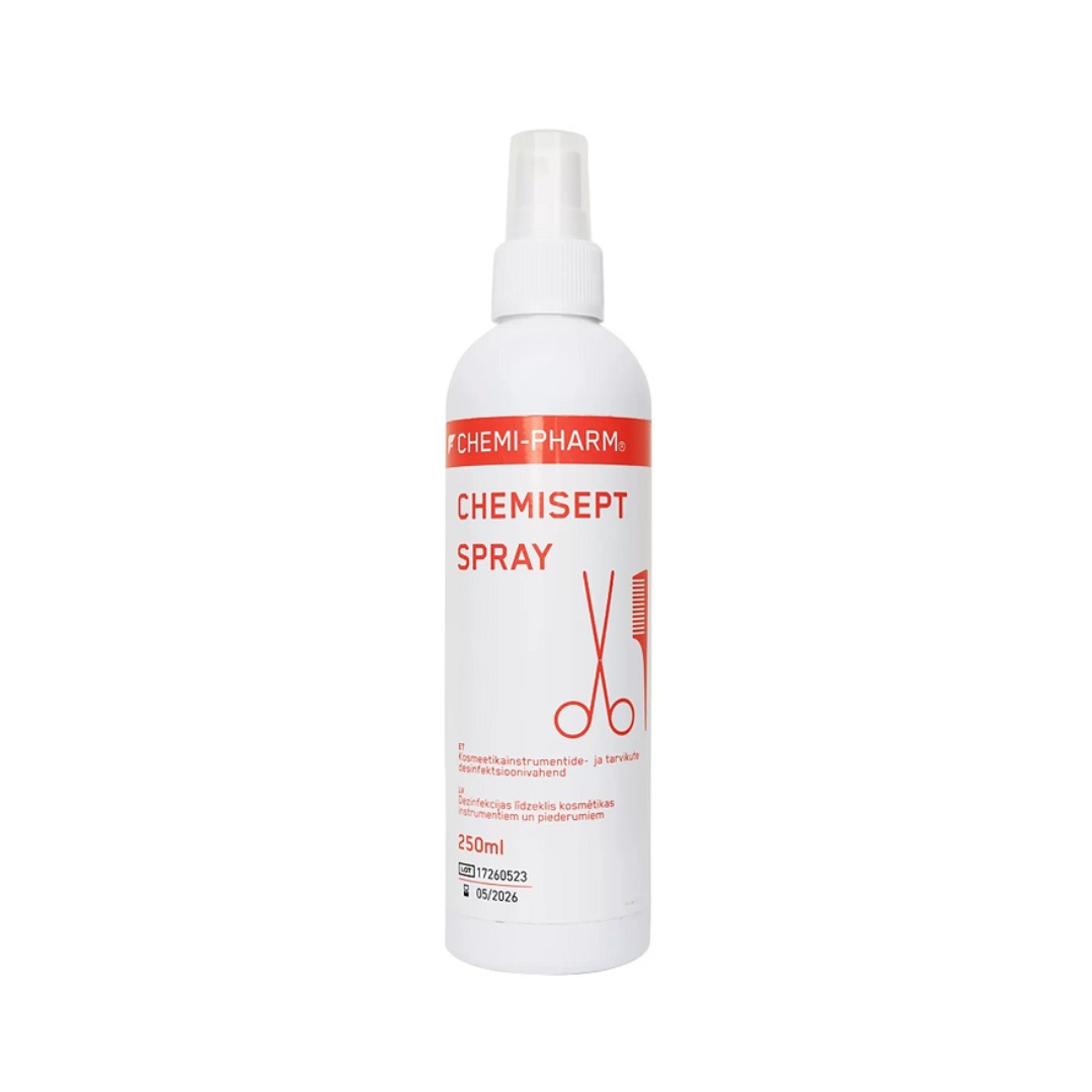 CHEMISEPT SPRAY - dezinfekcijas līdzeklis kosmētikas instrumentiem un piederumiem, 250 ml