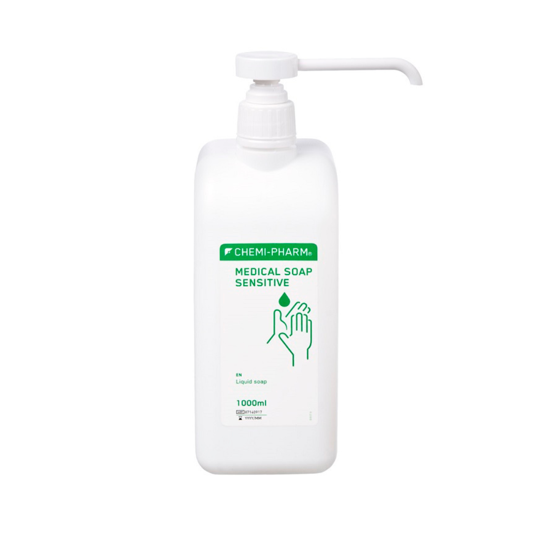 CHEMI-PHARM MEDICAL SOAP SENSITIVE PH 5.5, 1000ML, WITH PUMP