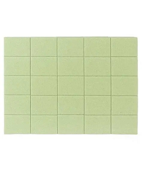 KODI Nail buff set 120/120 50pcs. green