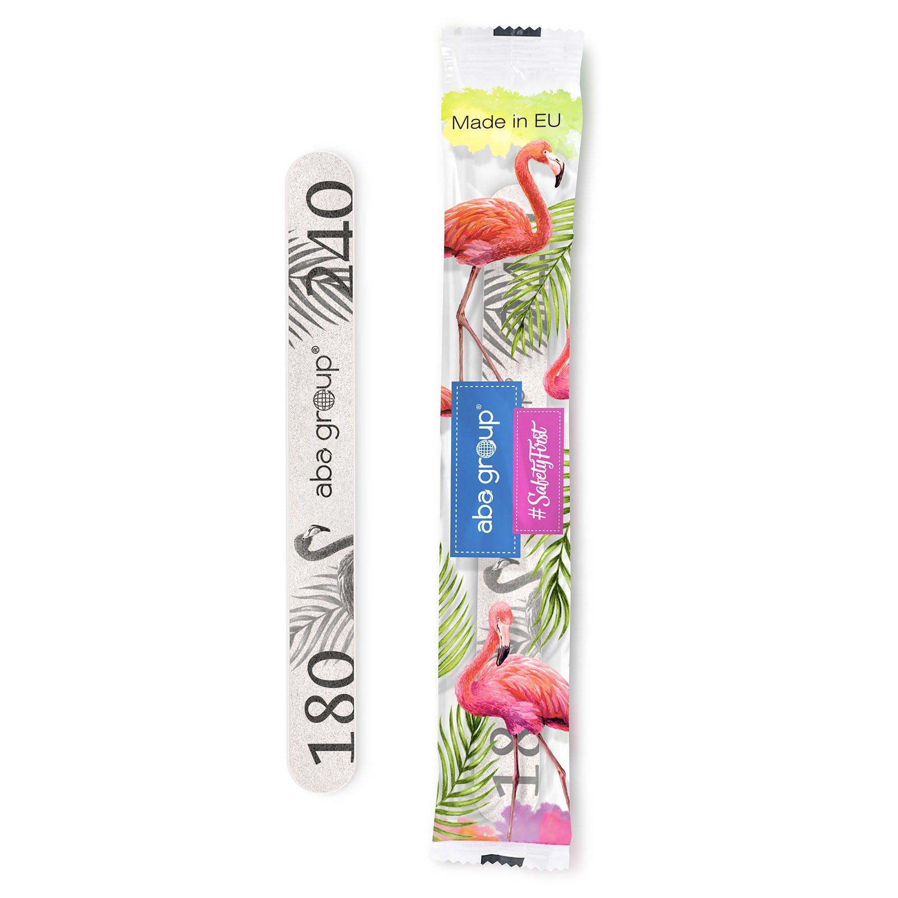 ABA Nail file Straight 180/240 - 1pc.