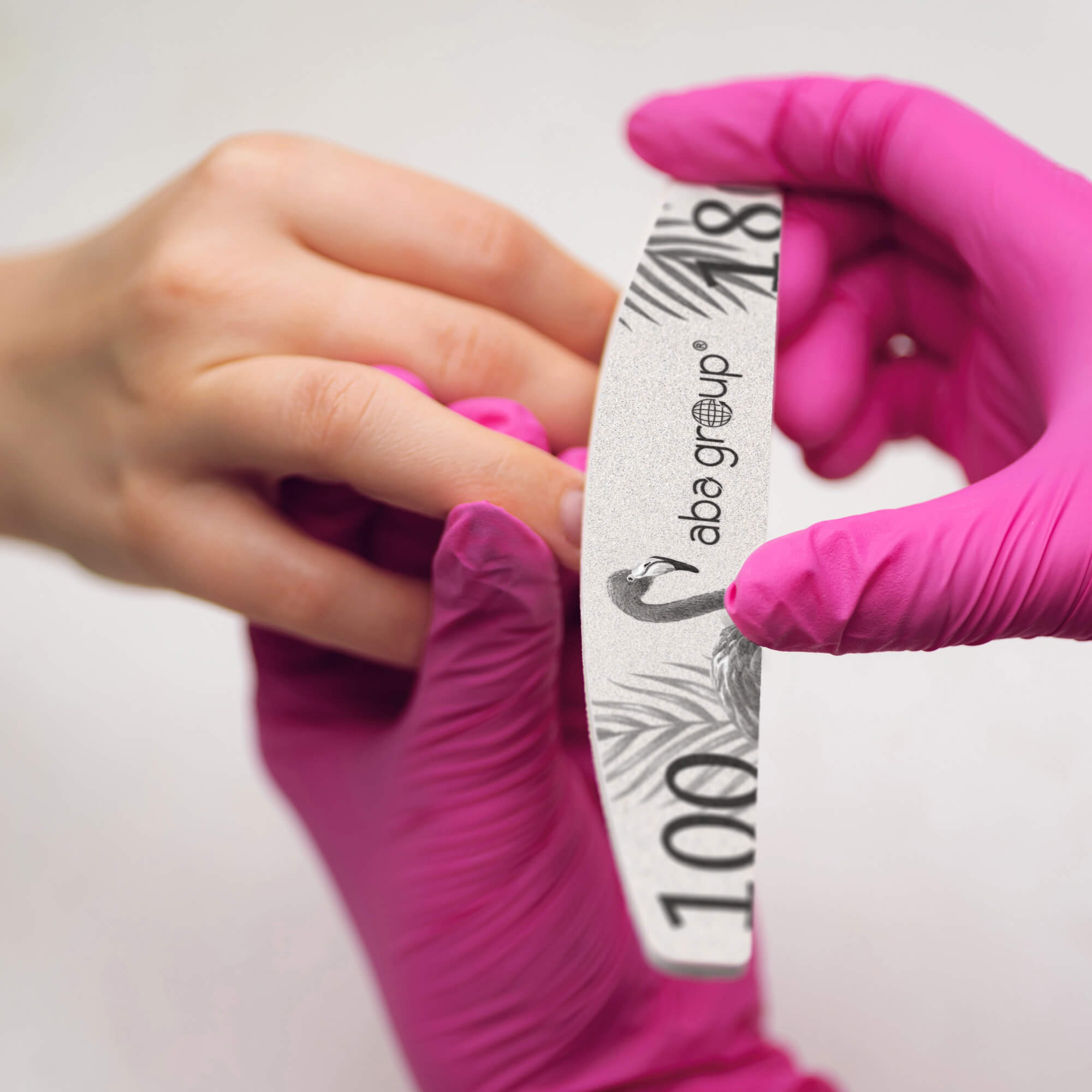 ABA Nail file Crescent 100/180 - 1pc.