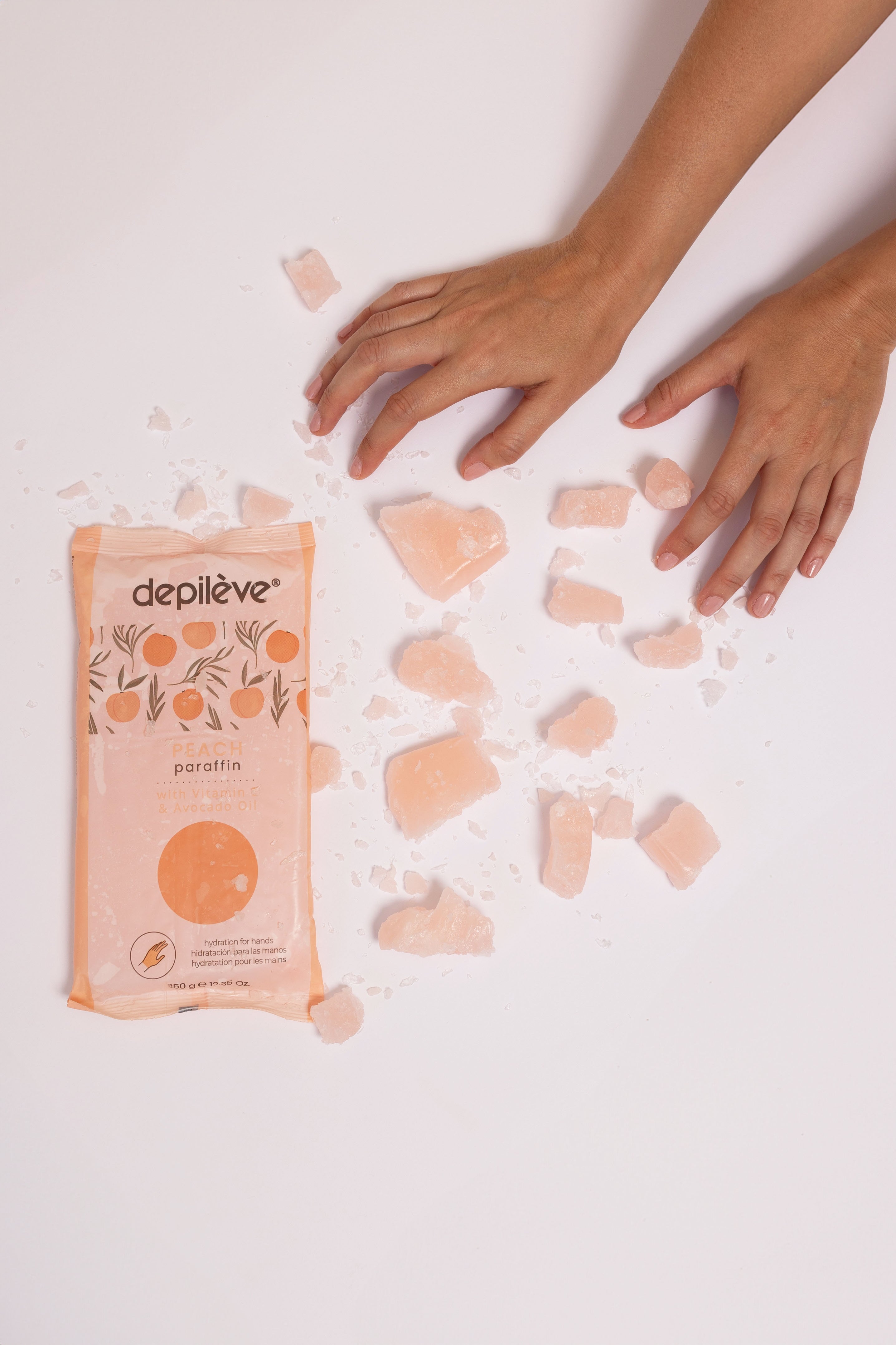 Depileve Paraffin PEACH - MOISTURIZING 350 gr
