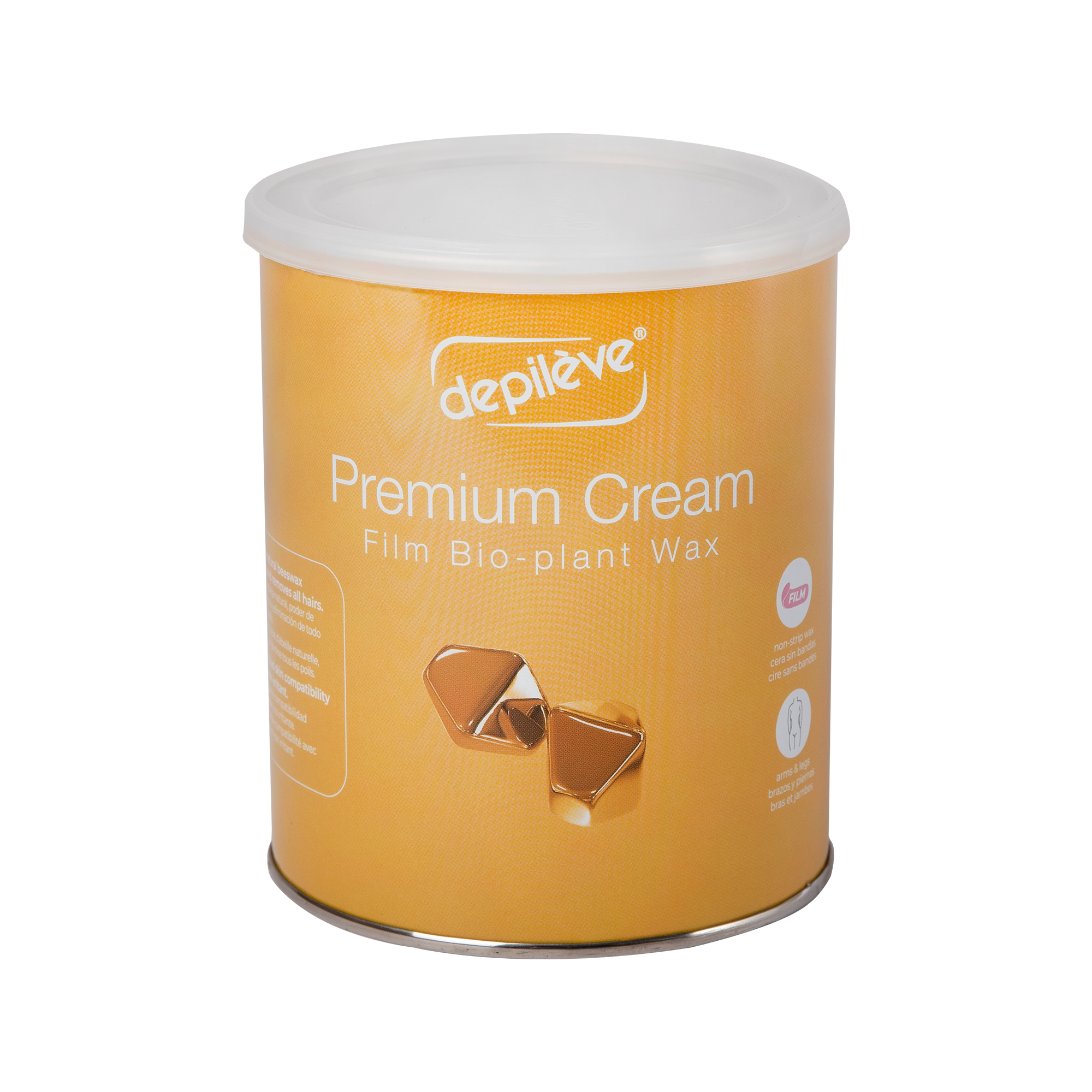 Depileve PREMIUM CREAM Plēves vasks bundžā 800 ml
