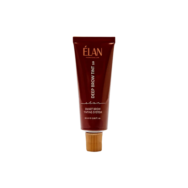 Elan Ilgstošs uzacu tonis «DEEP BROW TINT», 03 BLACK Melns 20ml