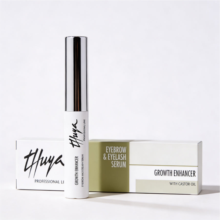 Thuya, GROWTH ENHANCER SERUM – Wimpern- und Augenbrauenserum mit Rizinusöl, 5 ml