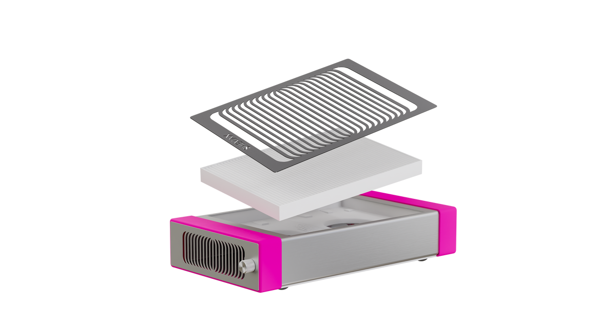 SheMax Style PRO Pink Professional Manicure Dust Collector