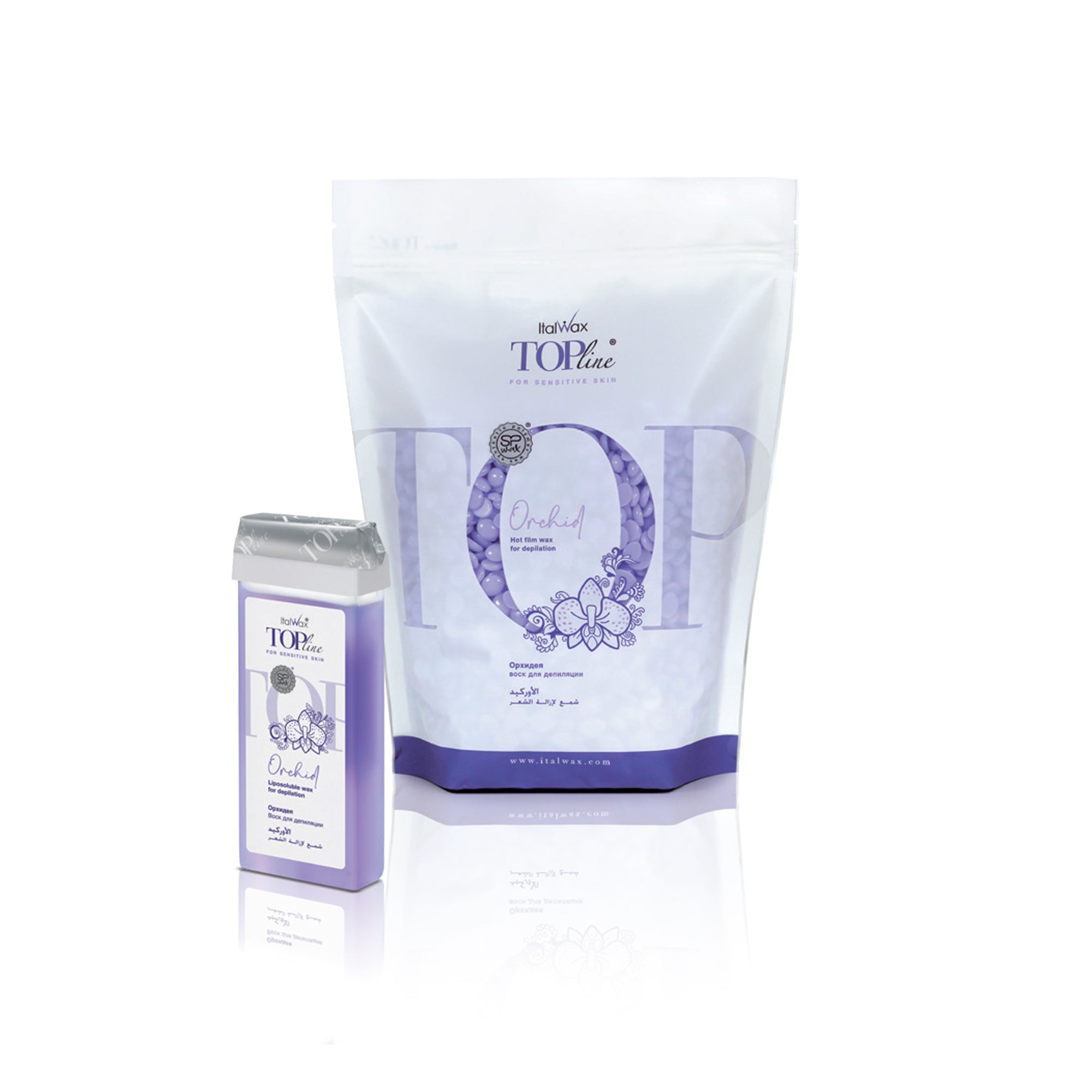 ItalWax TOPline Karsts plēves vasks granulās - ORCHID 750 g