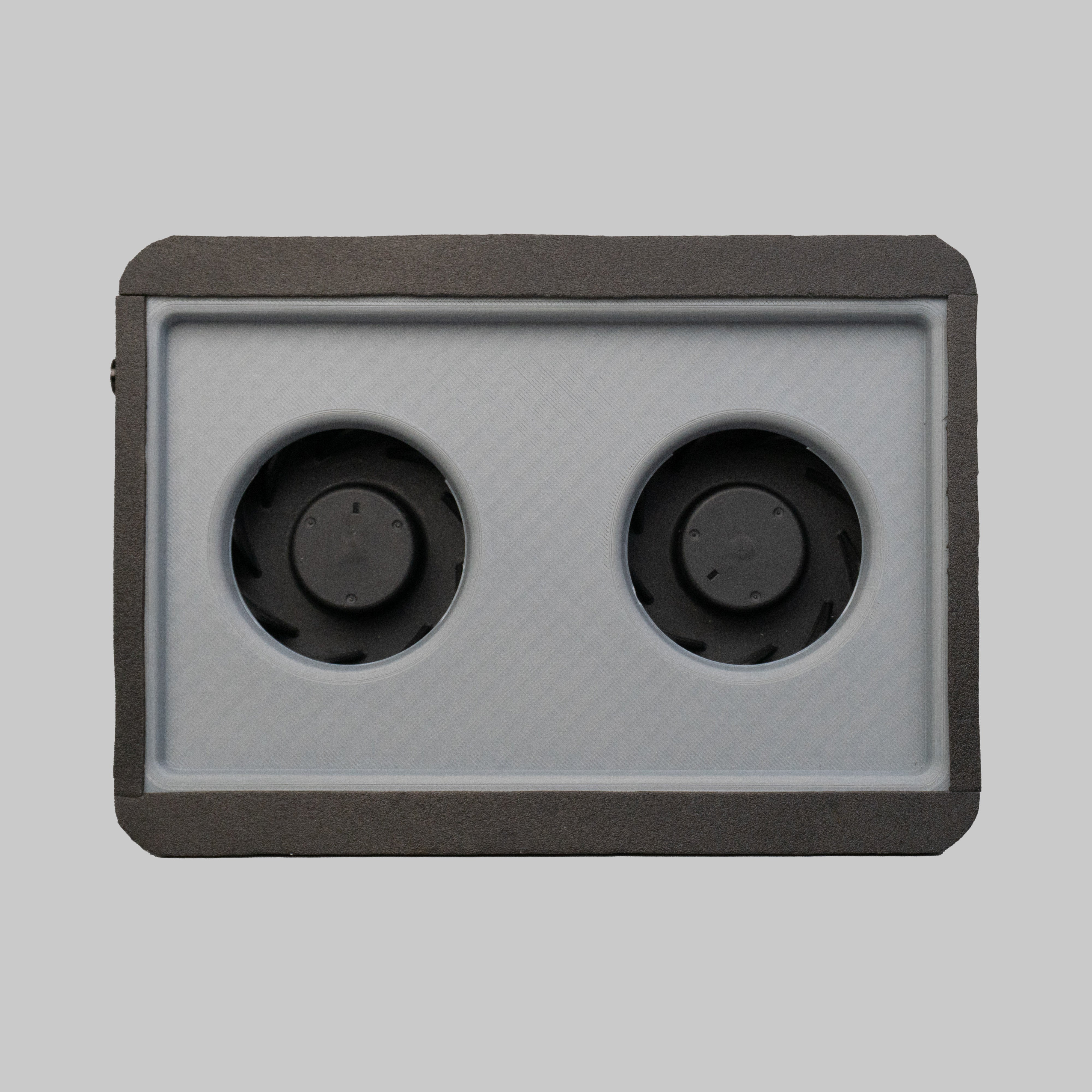 ULKA встраеваемая вытяжка TORNADO Серая