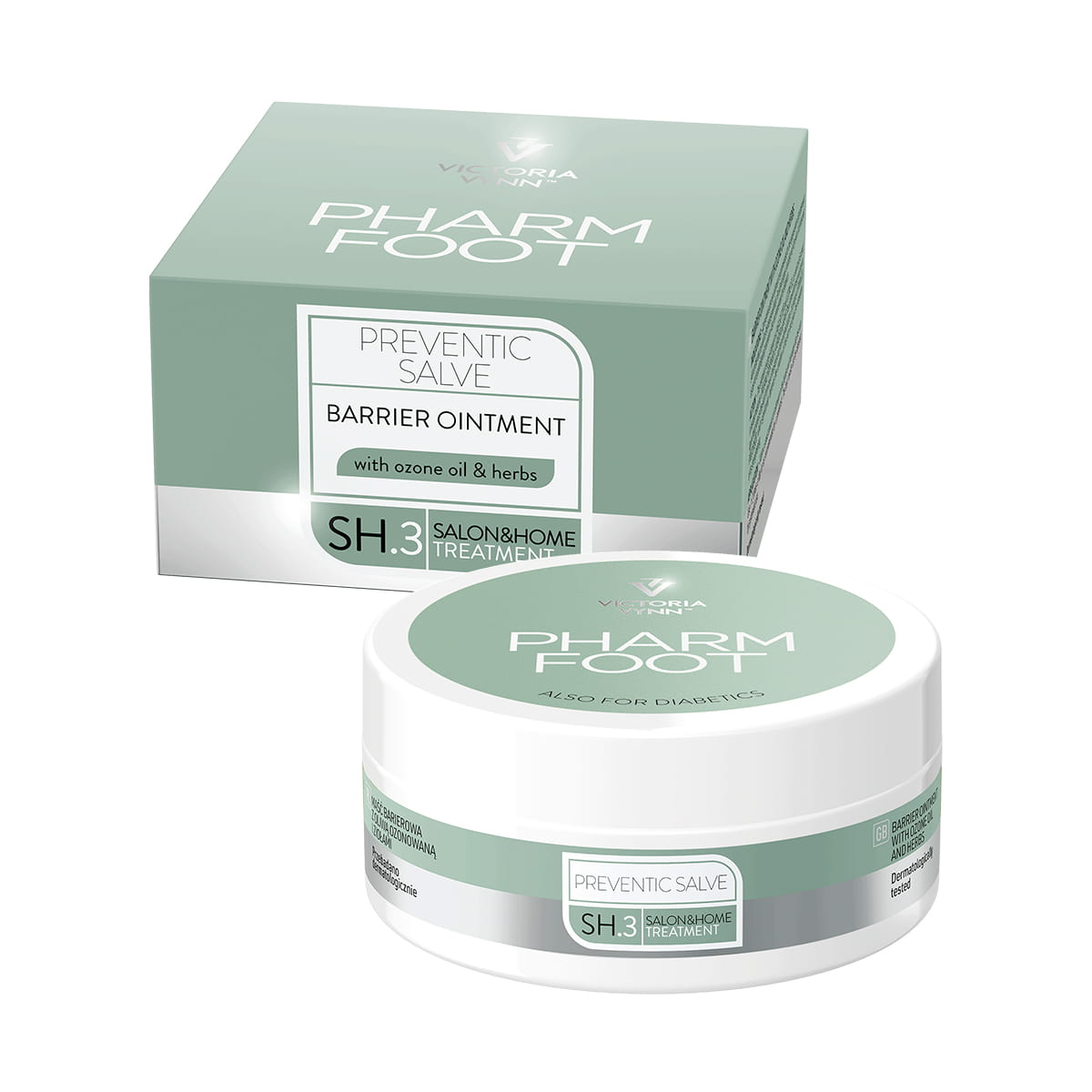 PHARM FOOT Barjerziede ar ozona eļļu un ārstniecības augiem, PREVENTIC SALVE 75ml