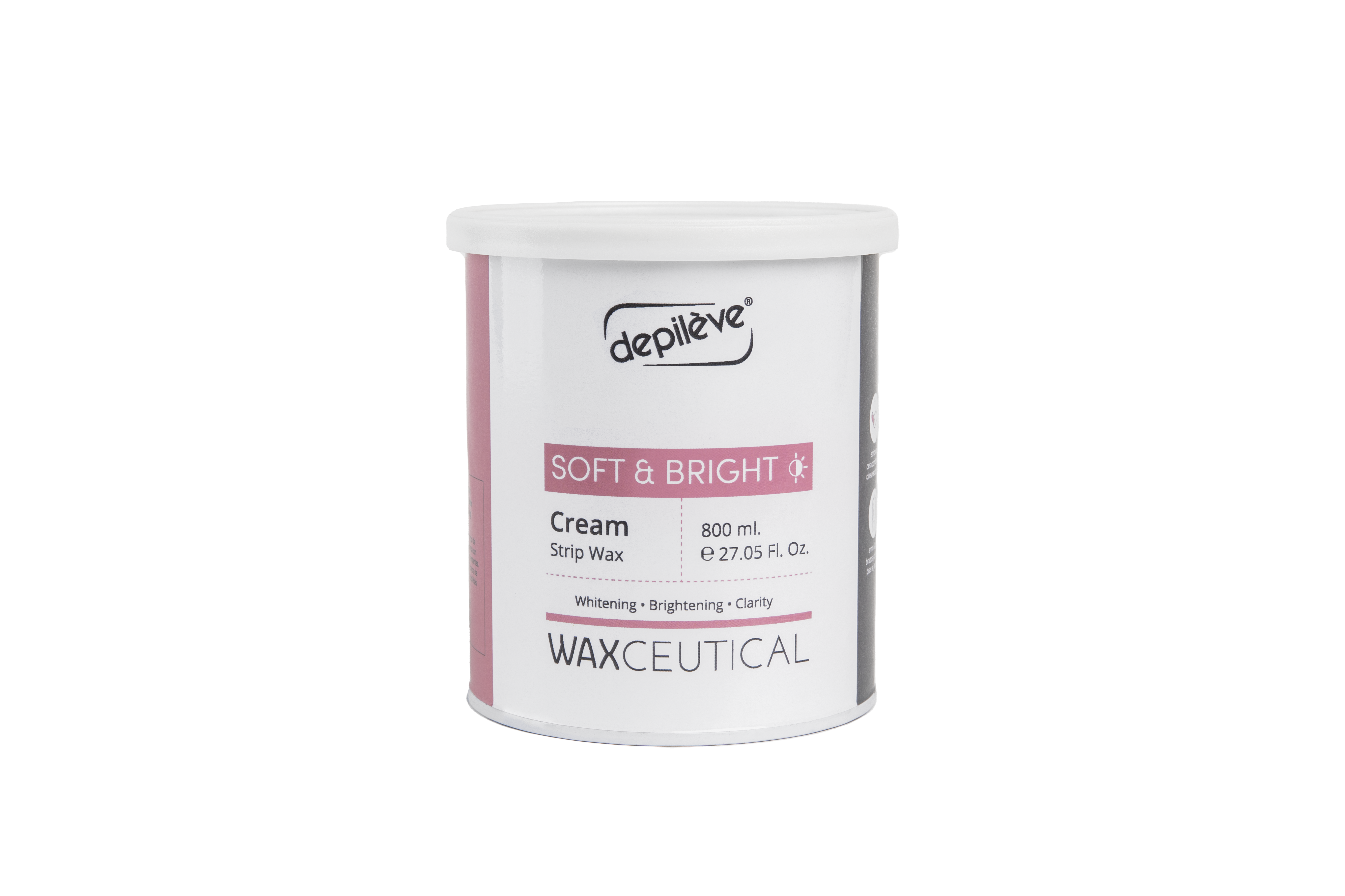 Depileve Waxceutical Soft & Bright Krēmveida plēves vasks bundžā 800 ml