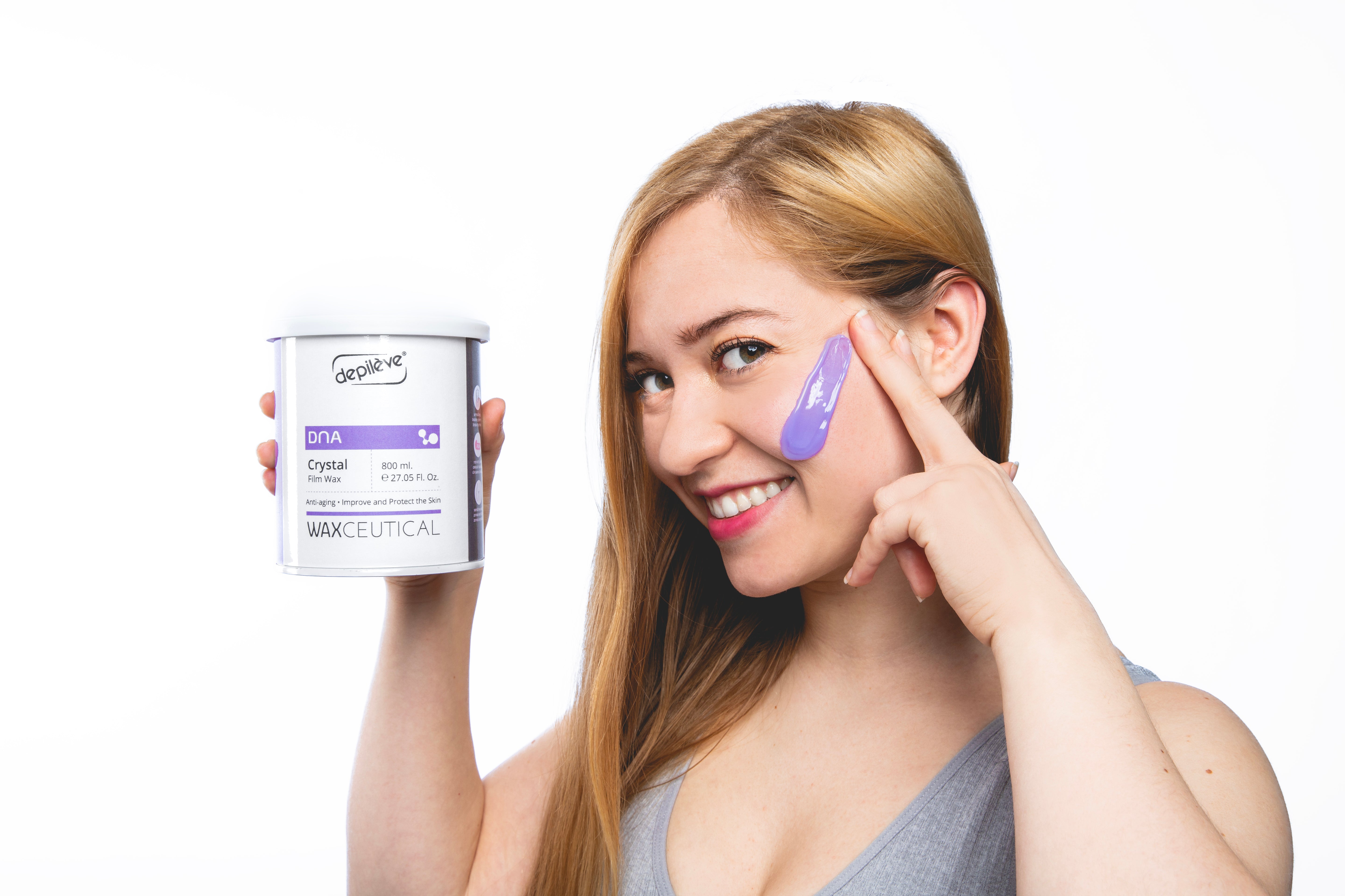 Depileve Waxceutical DNA Plēves vasks bundžā 800 ml