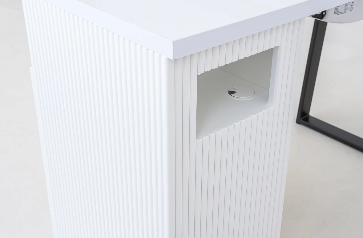 Afinia Prime Black cosmetic table with NDC 2000 dust collector