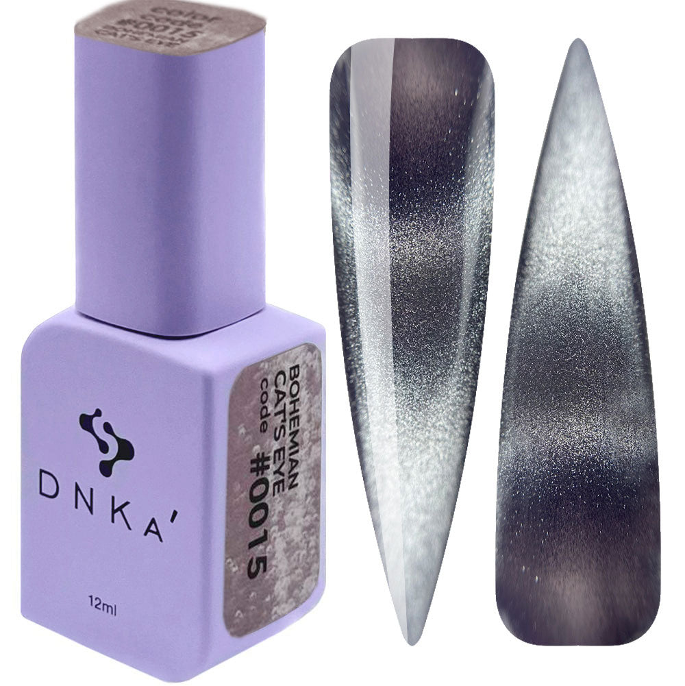 0015 Spalvotas Gelinis Nagų Lakavimas Bohemiško Katino Akies Kolekcija 12ml