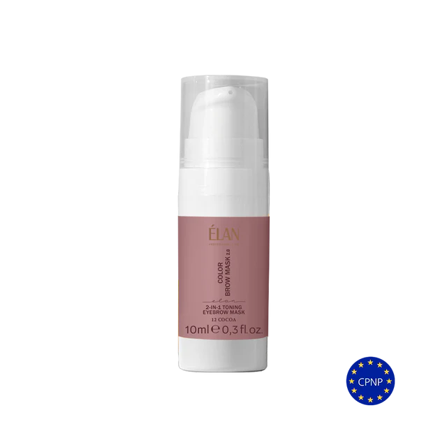 ELAN Tonējoša uzacu maska, Color Brow Mask 2in1 Cocoa, 10 ml