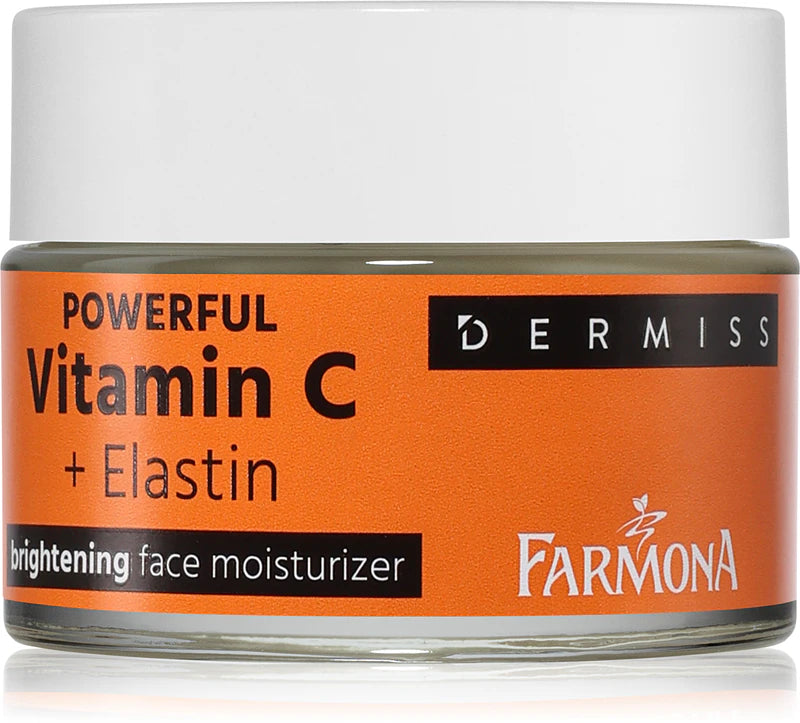 Farmona Dermiss Powerful Vitamin C + Elastin Крем для лица для сияния и увлажнения 50 мл