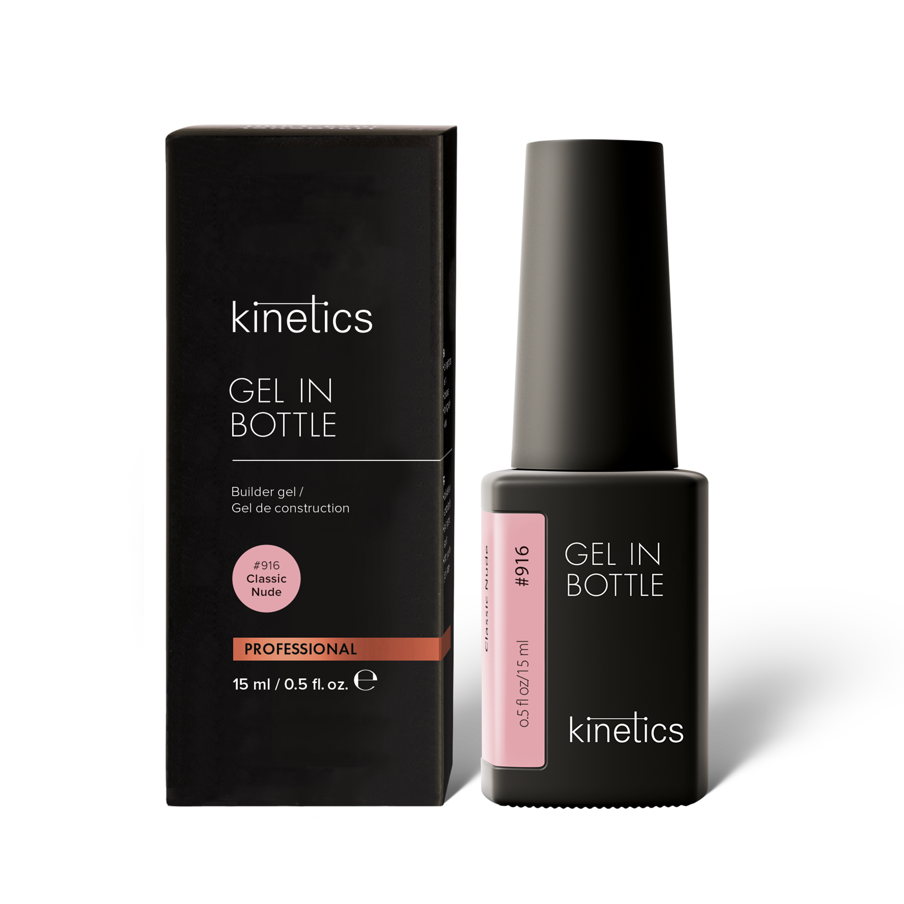 Kinetics Gel in Bottle Classic Nude #916