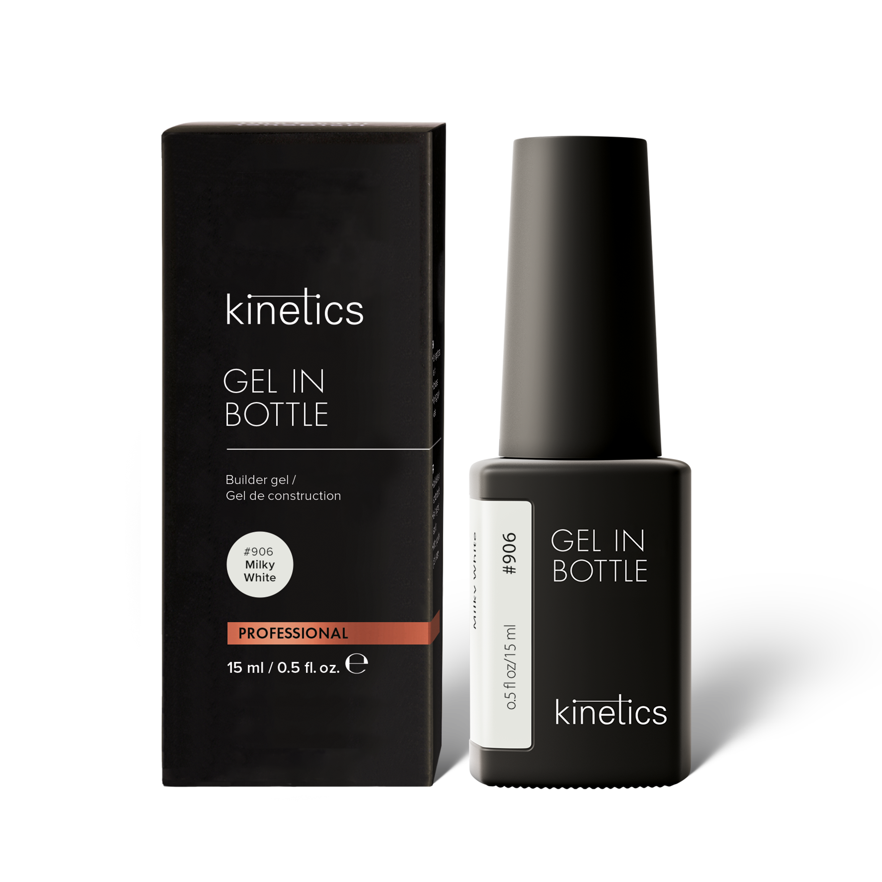 Kinetics Gel in Bottle Milky White #906