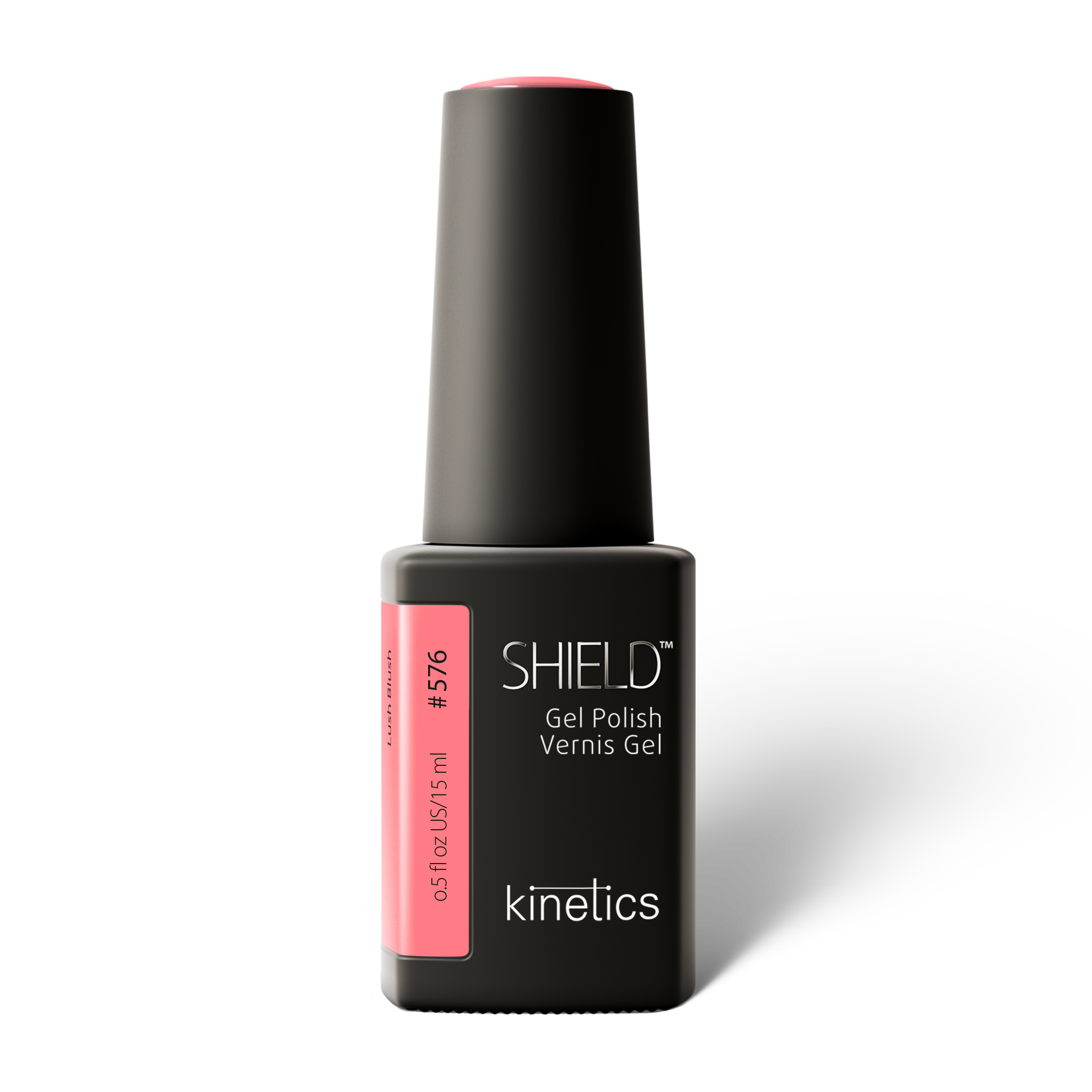 Kinetics SHIELD Gel Polish Lush Blush #576, 15ml