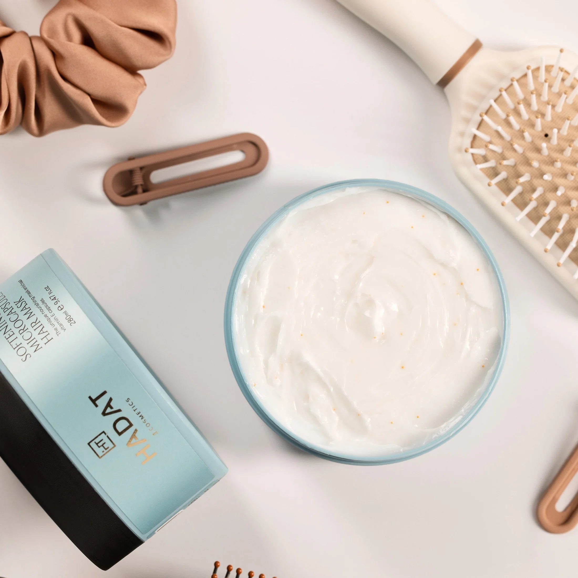 HADAT SOFTENING MICROCAPSULES HAIR MASK Mīkstinoša matu maska, 280ml