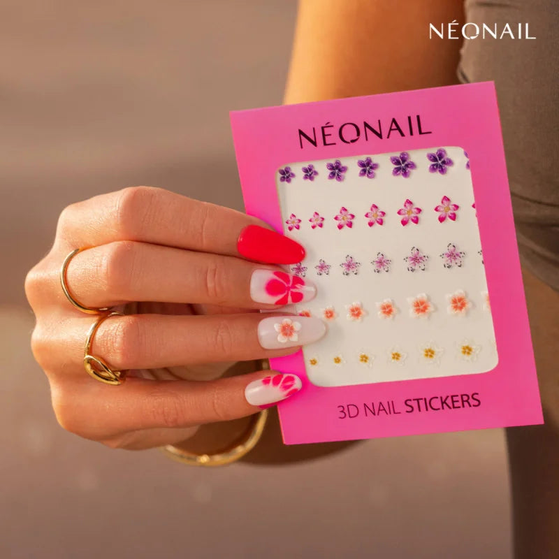 Neonail nagų lipdukai 3D 01