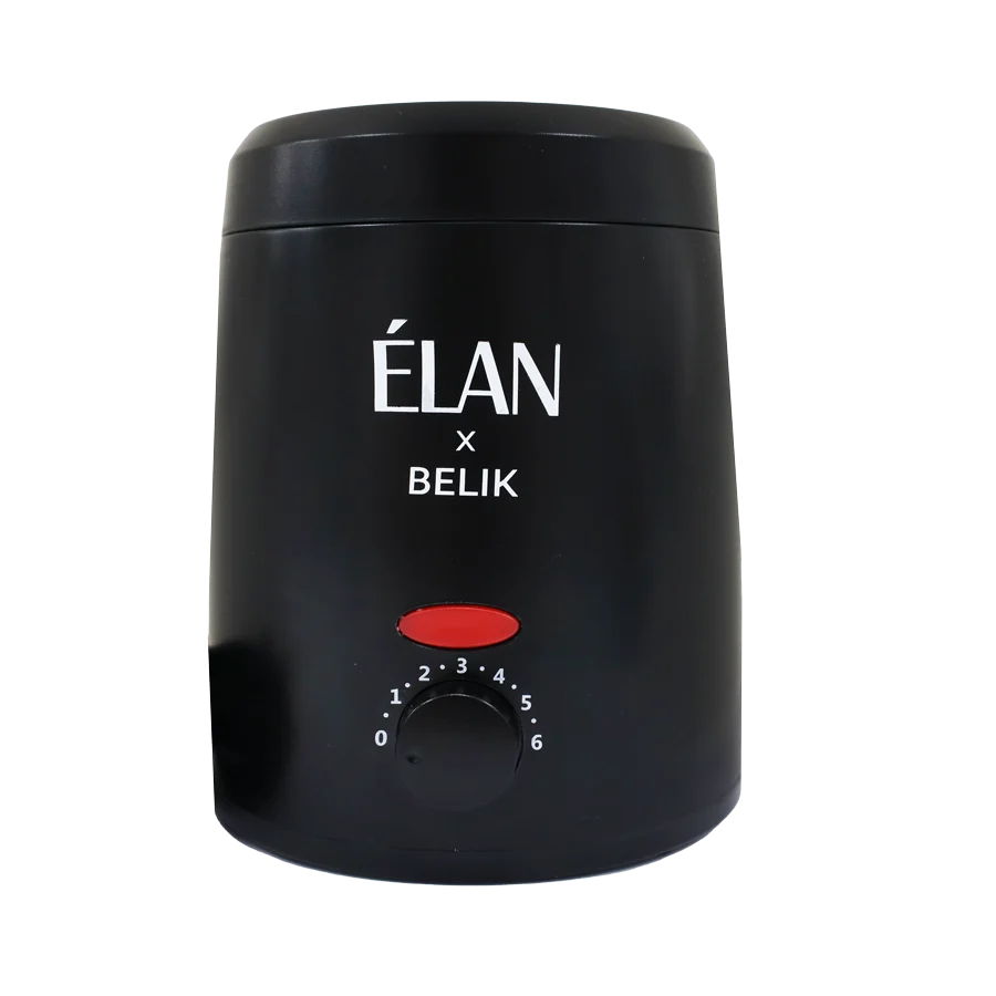 ELAN Wax Warmer with Thermostat (Black), Professional Line, 200 ml