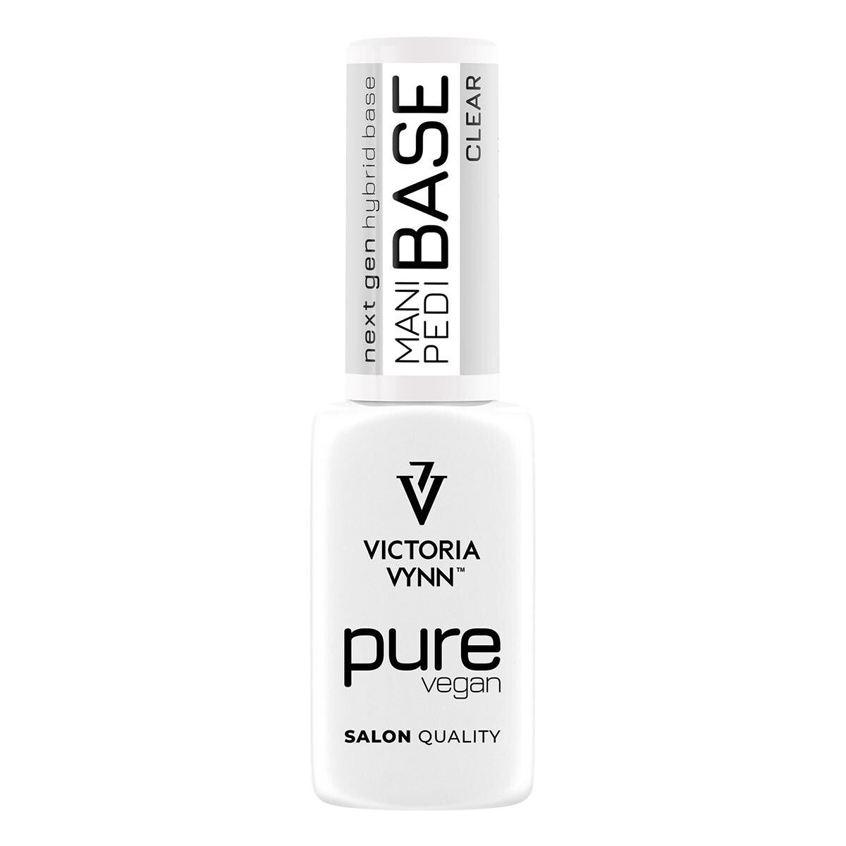 PURE VEGAN Mani&Pedi БАЗА Прозрачная, 8мл