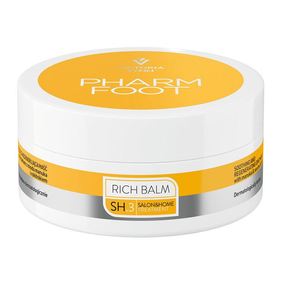 PHARM FOOT Ziede pēdu, roku un ķermeņa kopšanai ar manuka medu, RICH BALM, 75ml