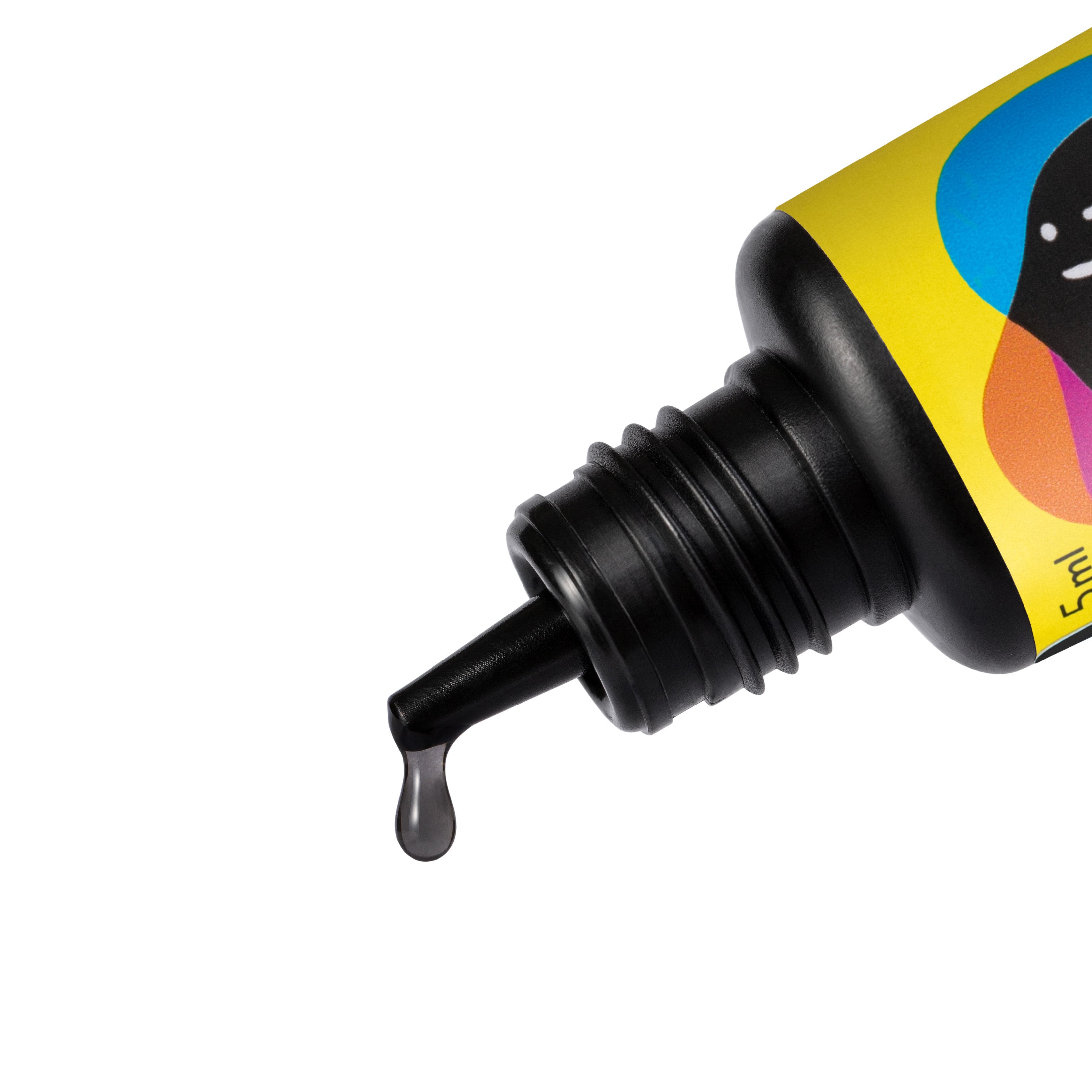 LOVELY UV Eyelash Extension Glue Rili Solar, Black 5 ml
