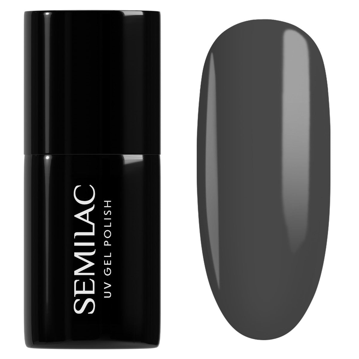 108 UV Hybrid Semilac Metallic Black 7ml