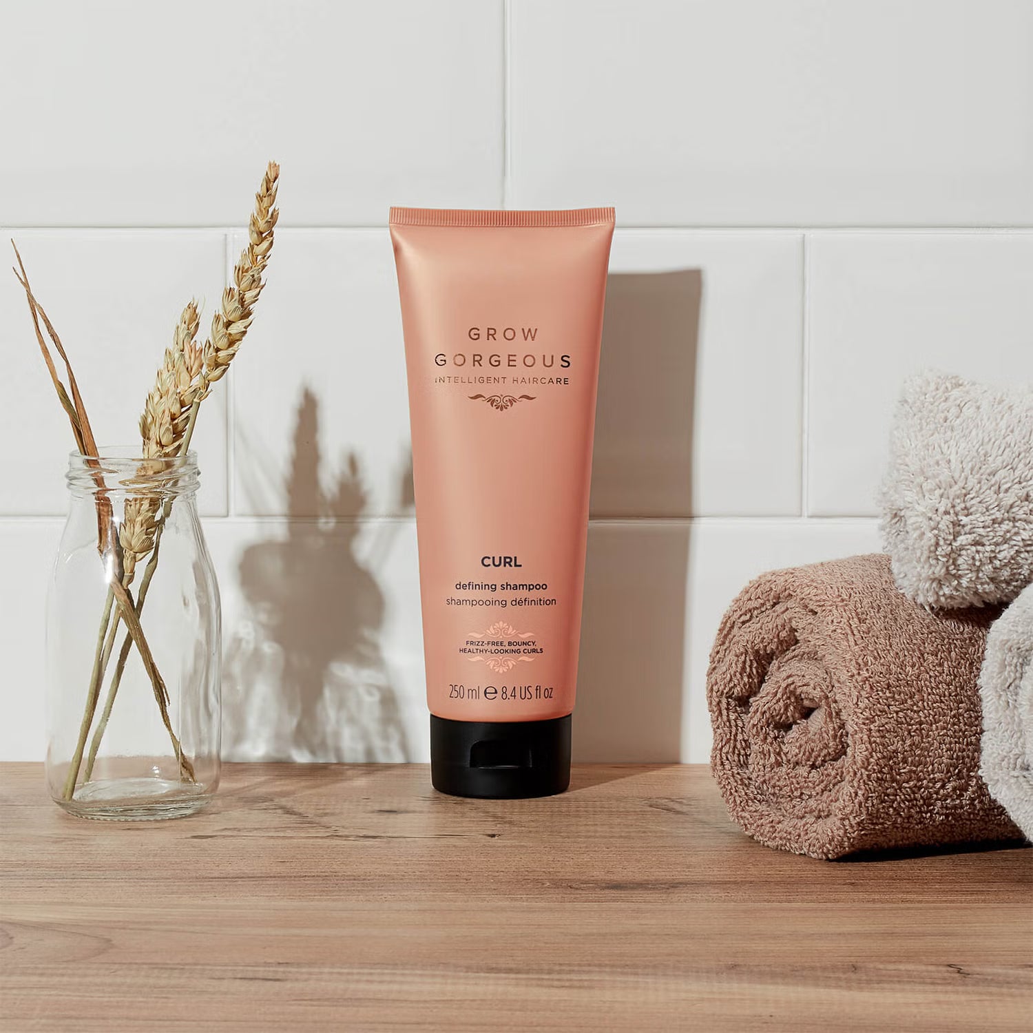 GROW GORGEOUS Curl Defining Shampoo  - Šampūns cirtainiem matiem, 250 ml