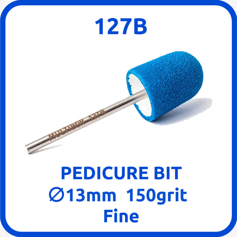 127B Multibor Pedicure Bit 13mm Fine