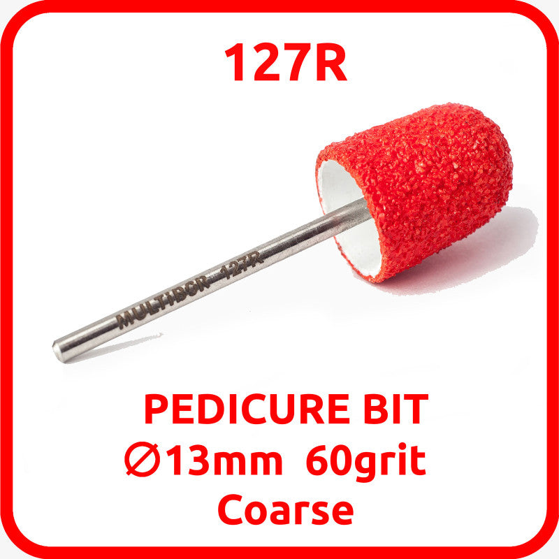 127R Multibor Pedicure Bit 13mm Coarse