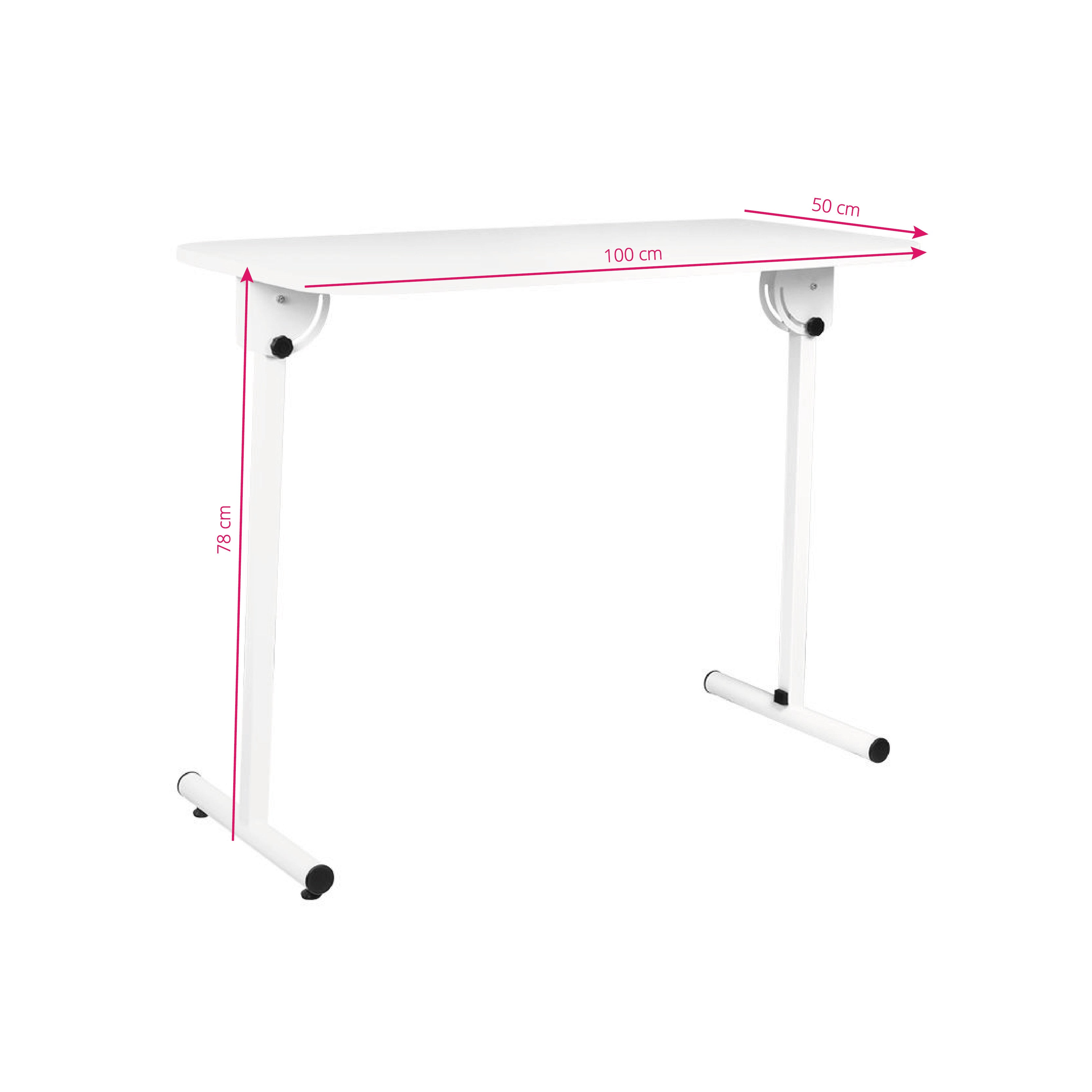 Foldable mobile manicure table