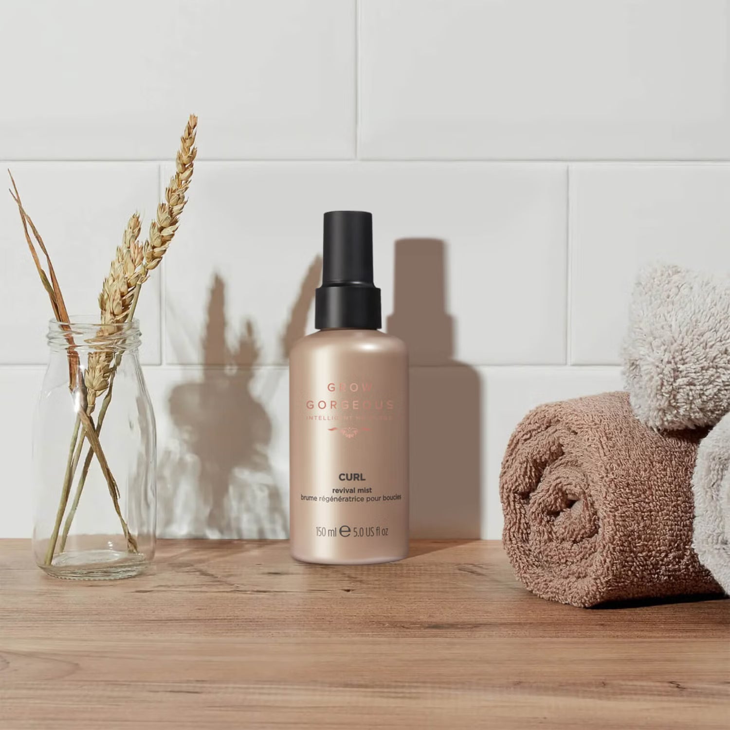GROW GORGEOUS Curl Revival Mist 150ml  - Sprejs cirtainiem matiem, 150ml