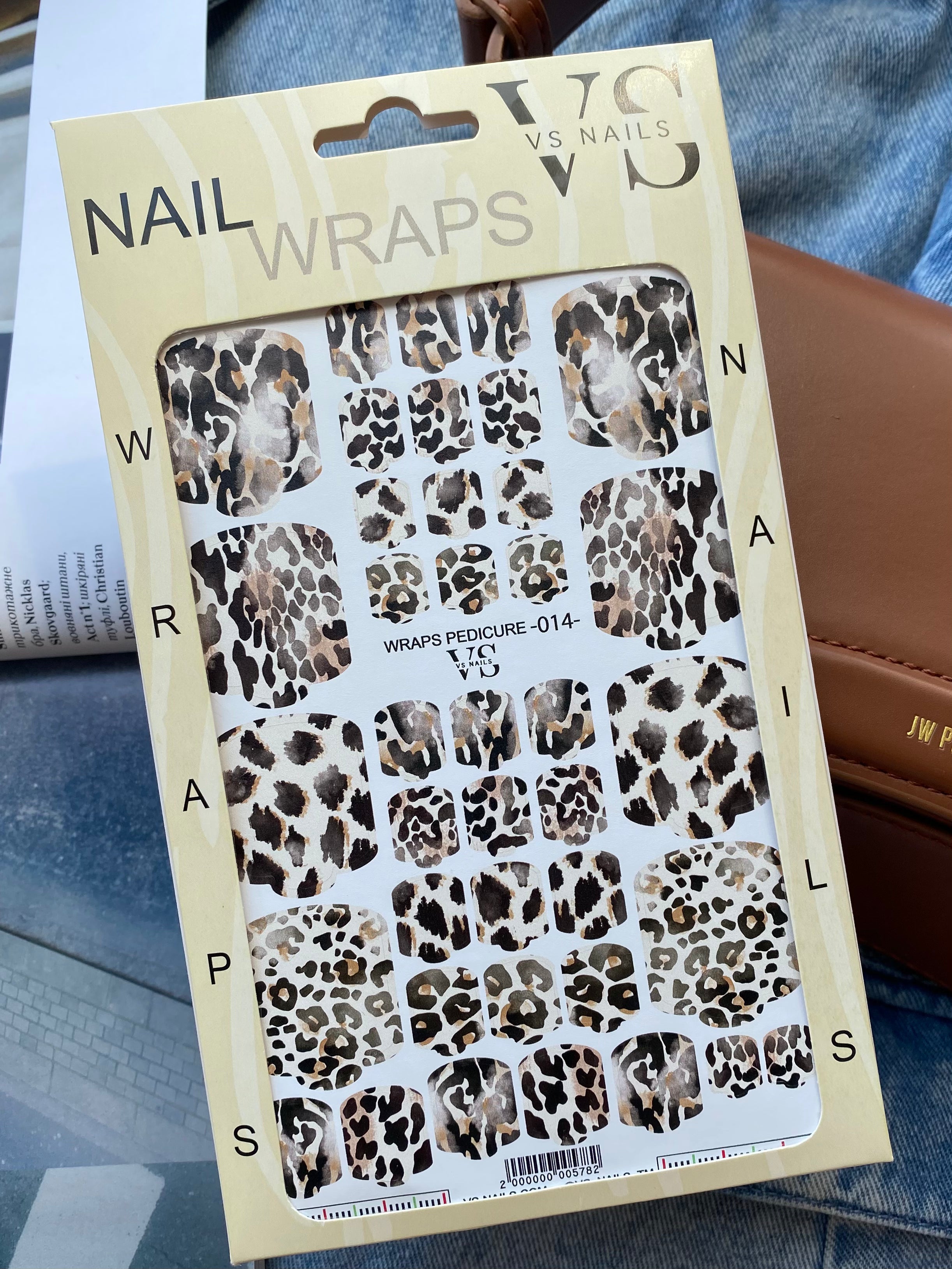 VS NAILS Pedicure Wraps Nr.14