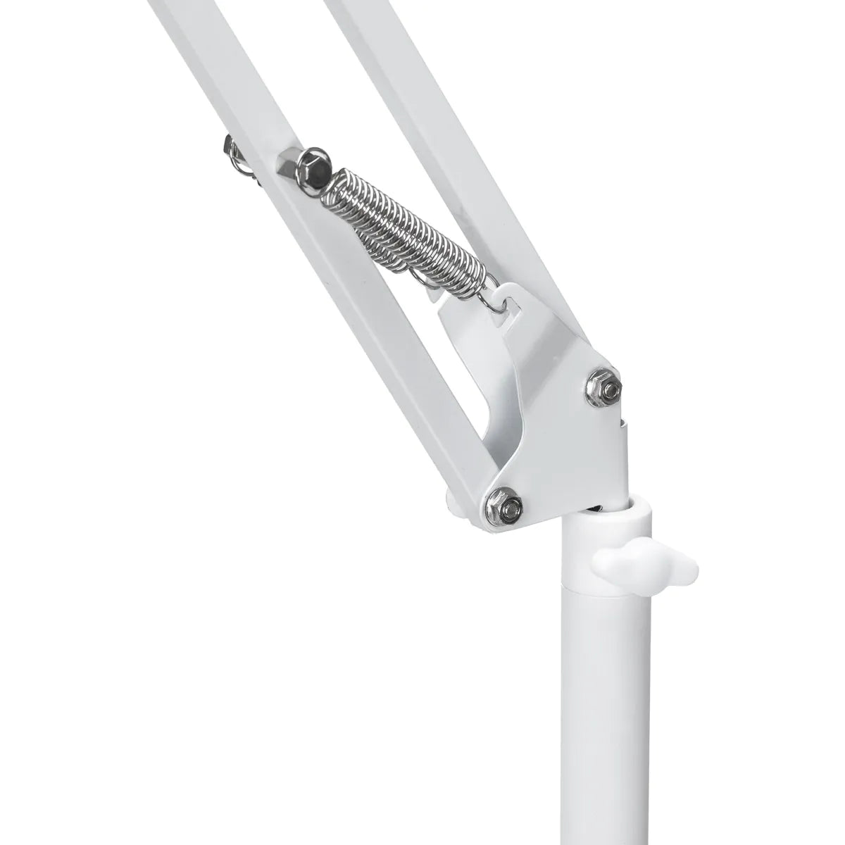 Pediküürilamp GLOW 112 UV/LED koos statiivi ja metallalusega, valge