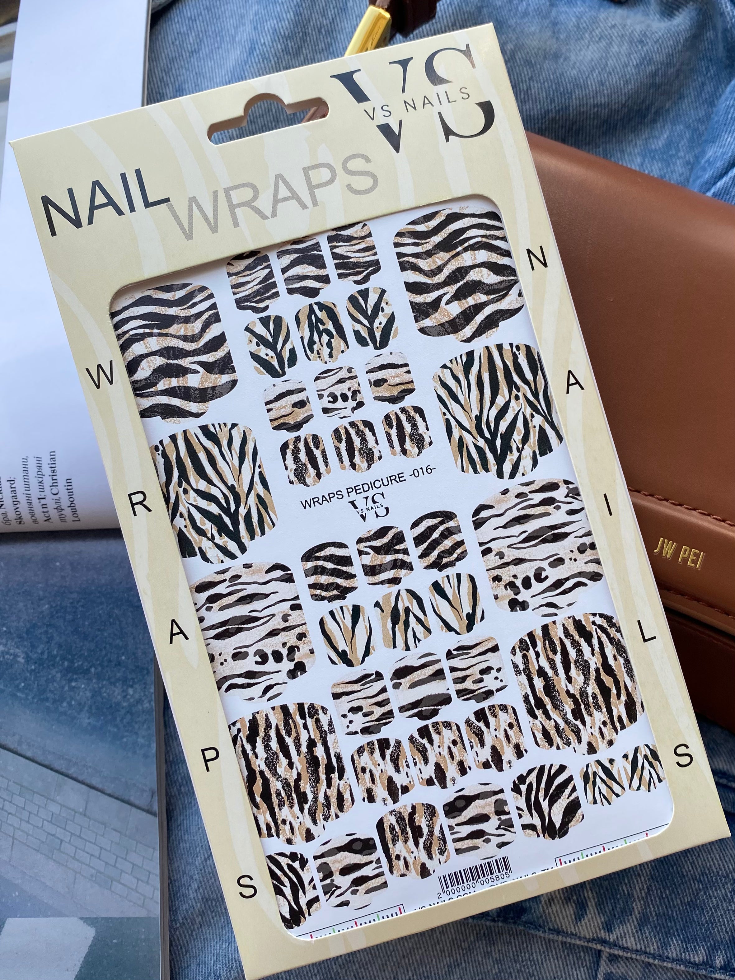 VS NAILS Pedicure Wraps Nr.16