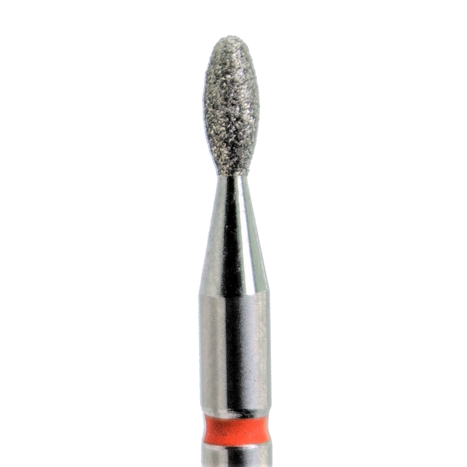 KMIZ Diamond Burr Ellipse red 018 [115431]