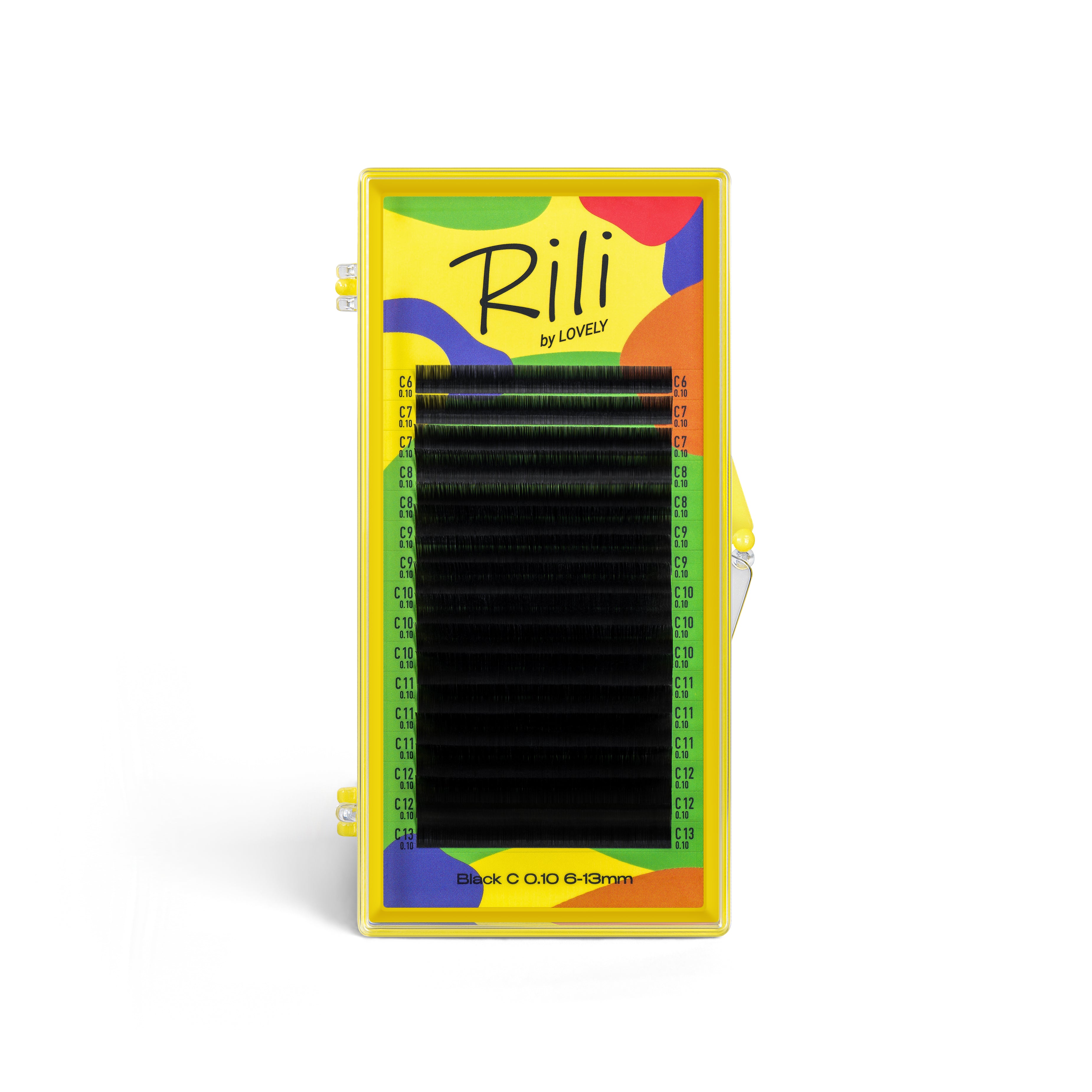 LOVELY Rili eyelashes MIX, C/0.07 x 6-13mm, 16 rows