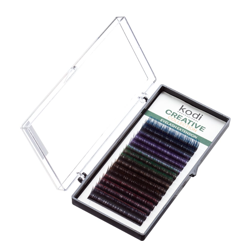 KODI Ресницы для наращивания B 0.07 (16 rindas: 10-11 mm) Creative Collection