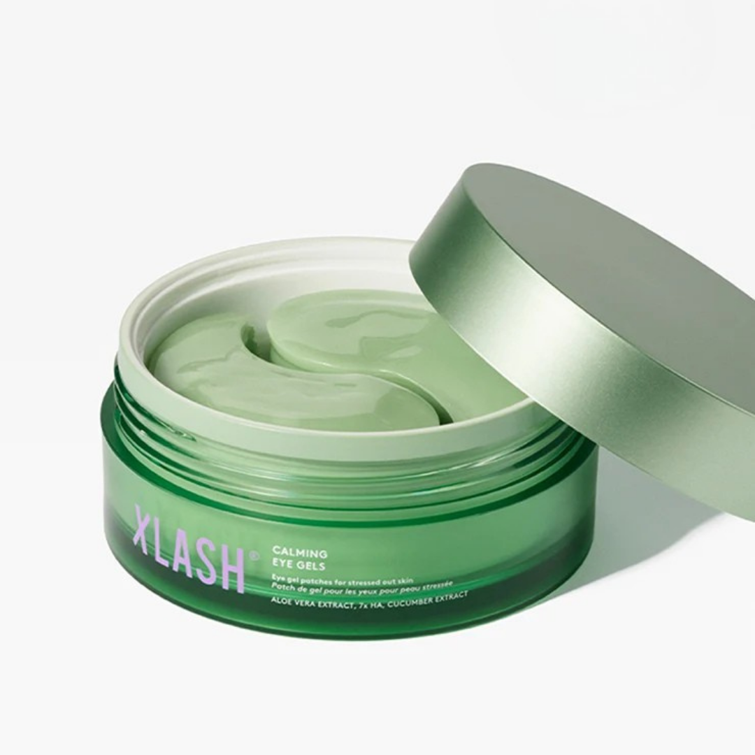 XLASH Calming Eye Gels  - hidrogela acu patči, 60 gab.